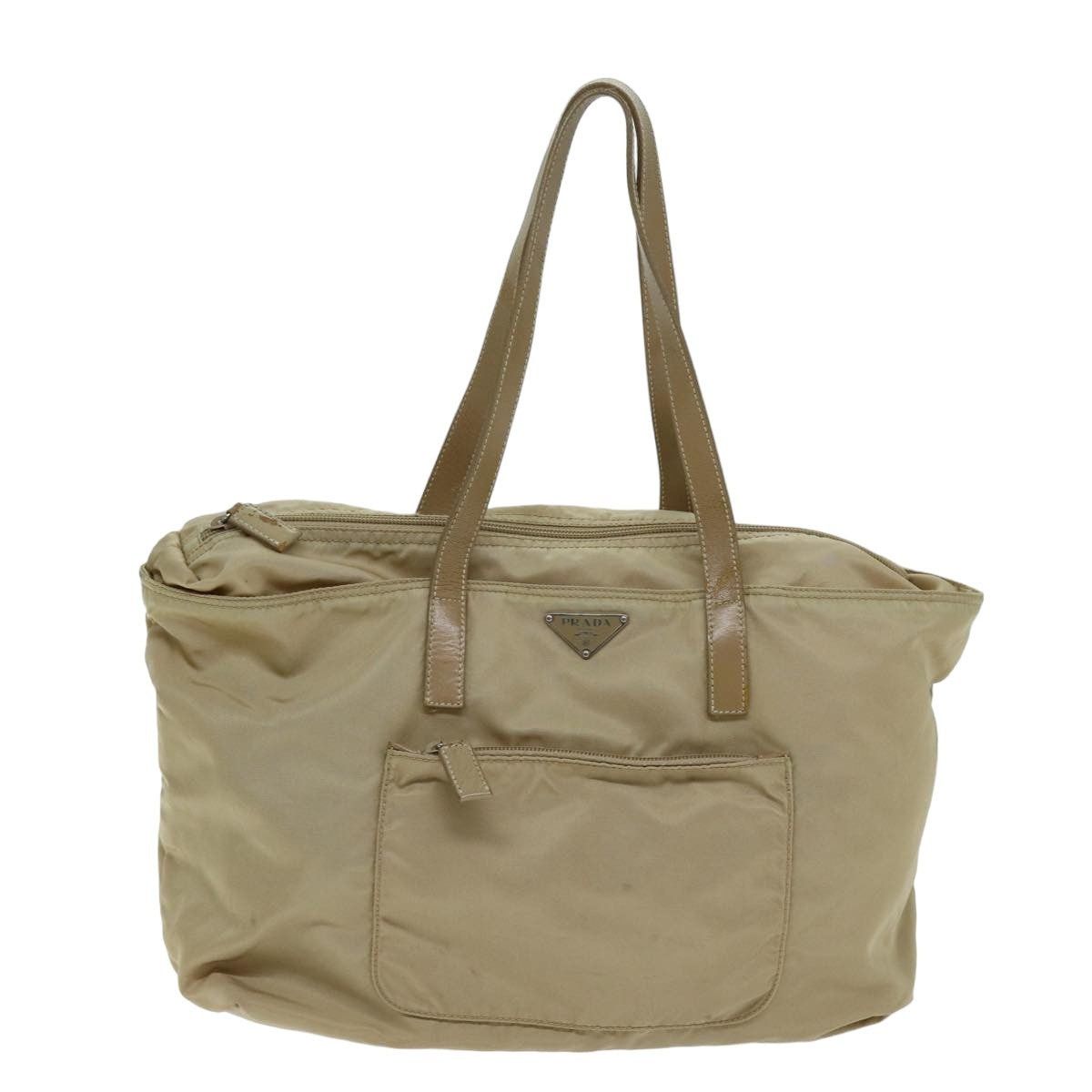 Prada PRADA Tote Bag Nylon Beige Size ONE SIZE - 2 Thumbnail