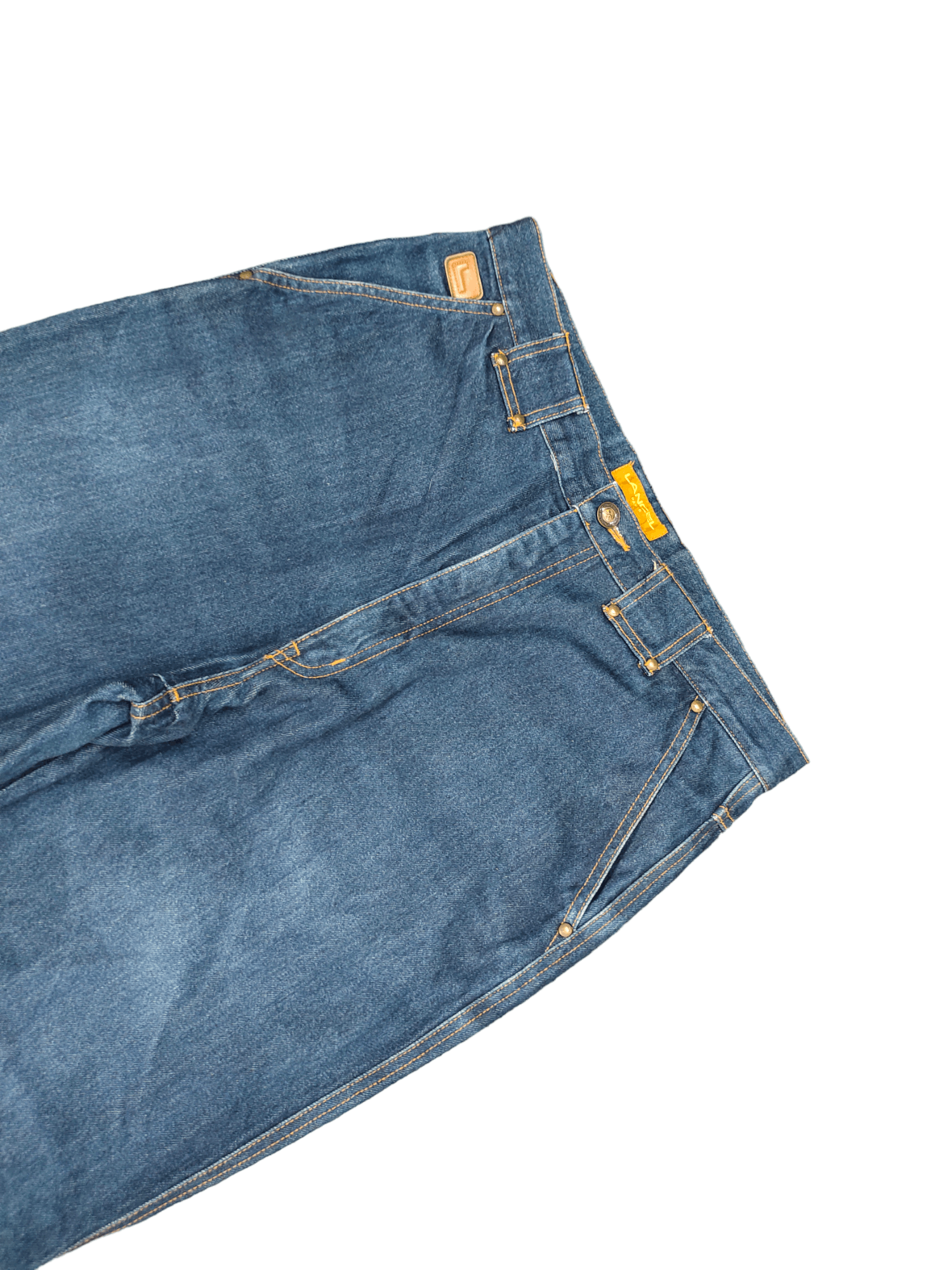 Lancel Baggy Jeans Lancel Paris Navajo native Design Denim Jeans Size US 34 / EU 50 - 12 Thumbnail