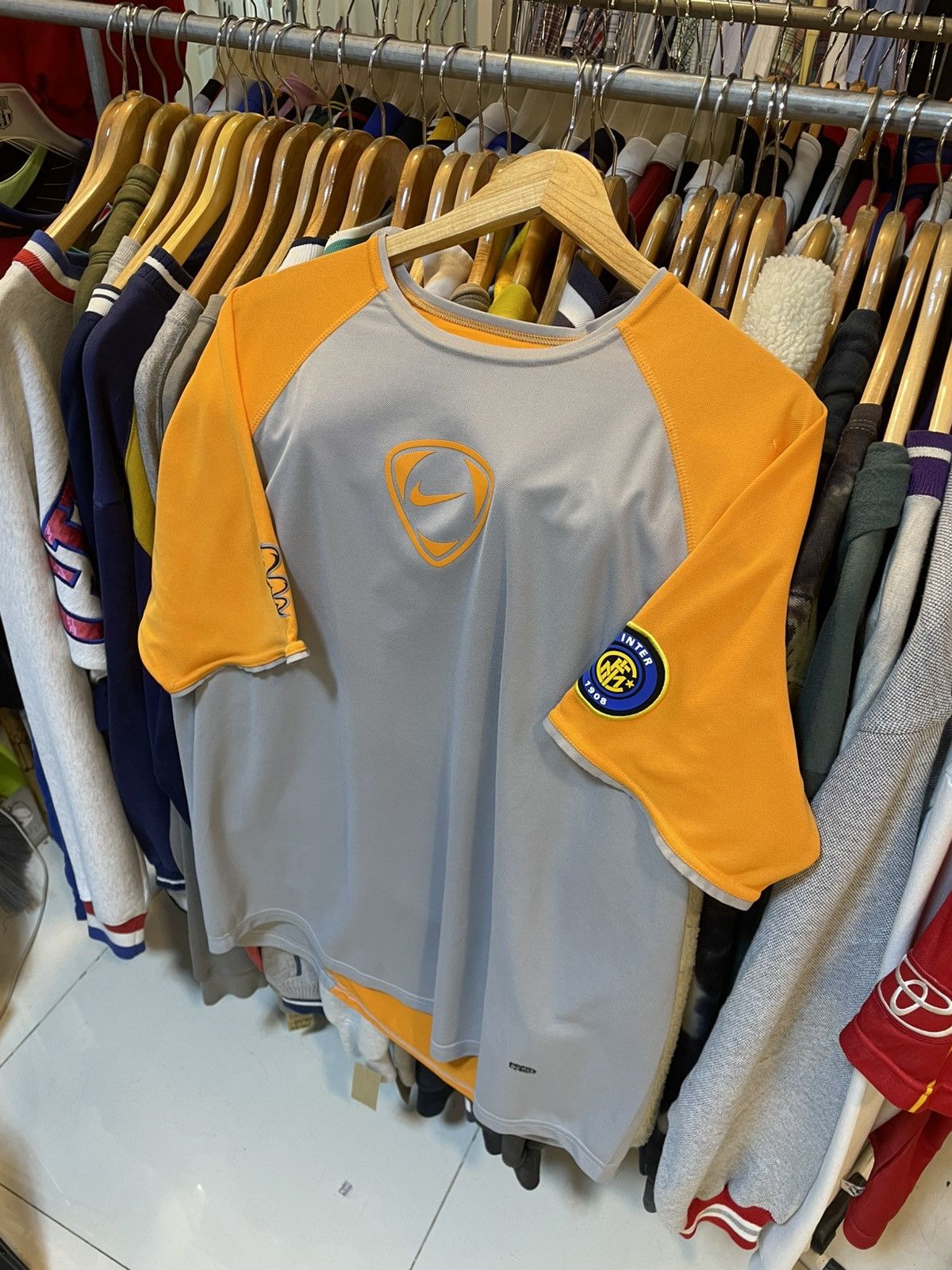 Nike Y2K Nike Total 90 Inter Milan Training Kit Size US M / EU 48-50 / 2 - 1 Thumbnail