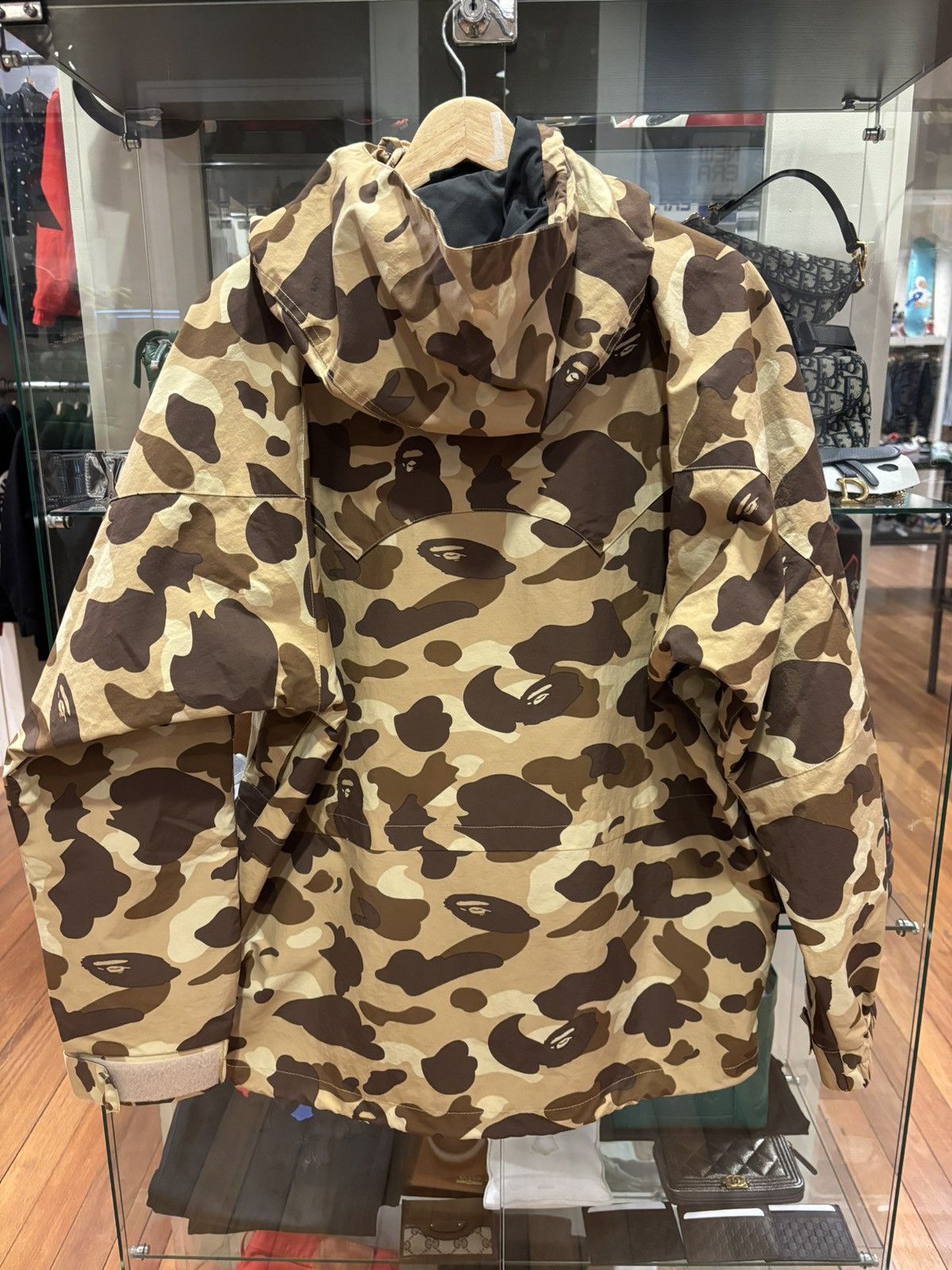 Bape Bape Beige Camo Snowboard Breaker Jacket Size US M / EU 48-50 / 2 - 2 Thumbnail