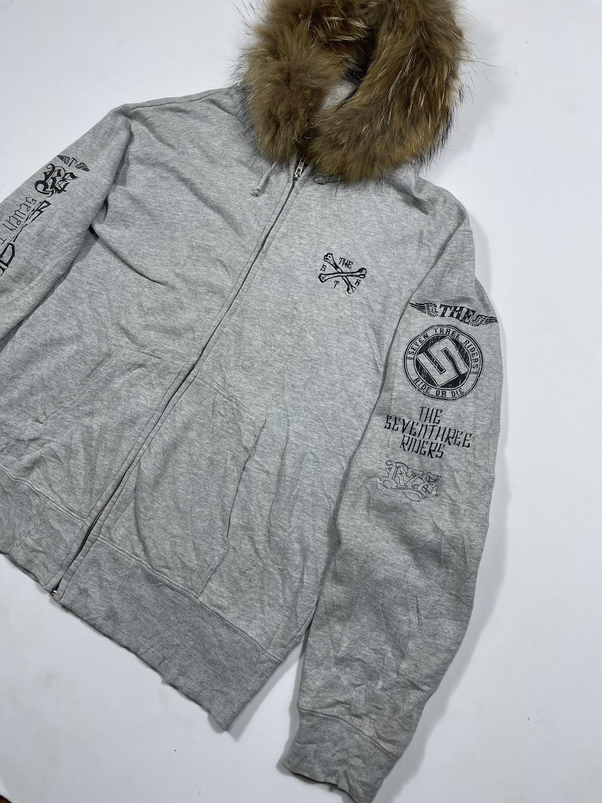 If Six Was Nine Seven Threer riders ride or die Fur Ziphoodie ifsix style Size US M / EU 48-50 / 2 - 3 Thumbnail