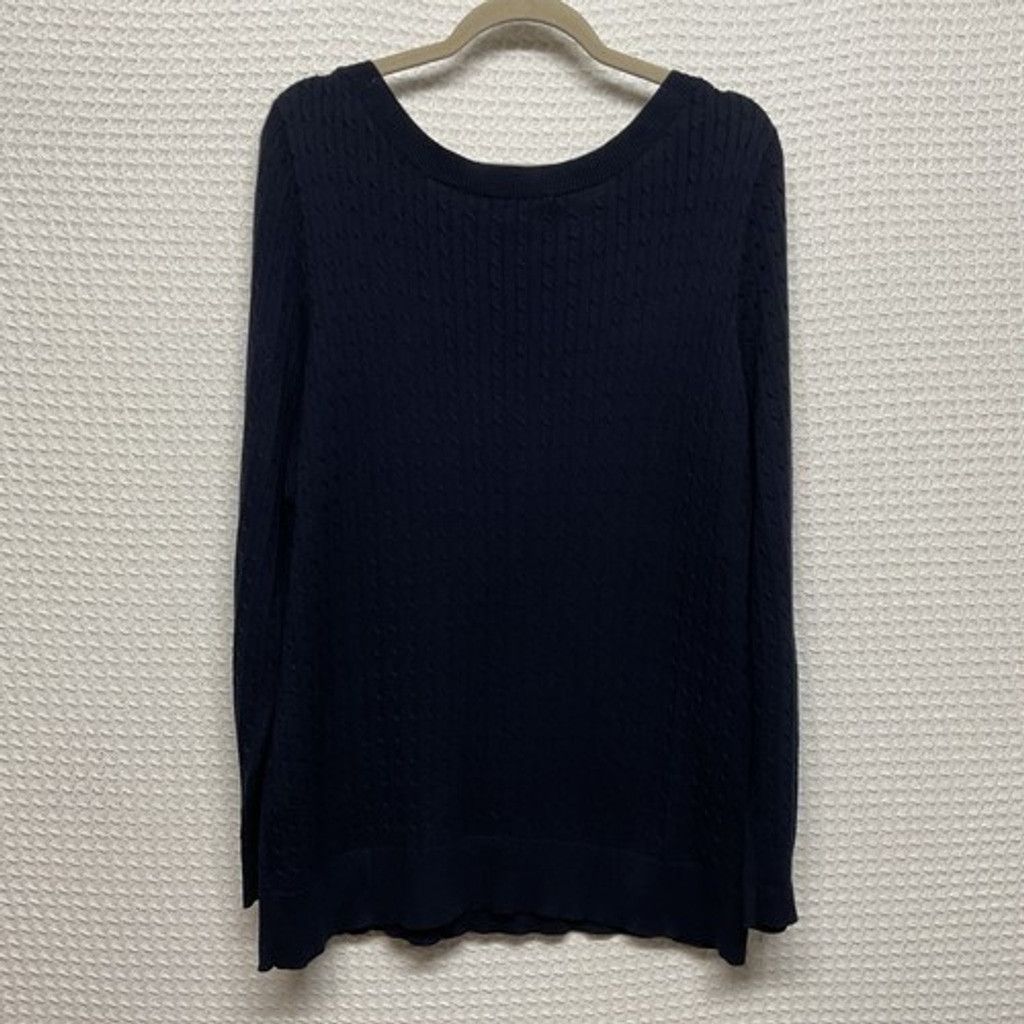Lauren Ralph Lauren Lauren Ralph Lauren Cable Knit RoundNeck Sweater Women 2X Size ONE SIZE - 4 Thumbnail