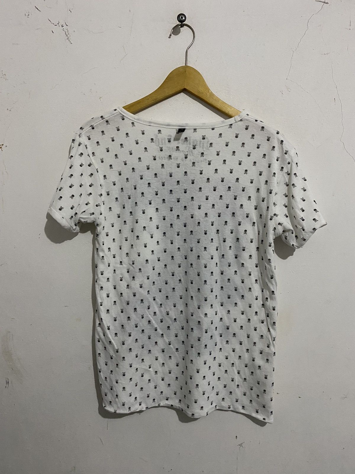 14th Addiction × KMRii × Yasuyuki Ishii Skull Poem Revesible Tee Ifsixwasnine Lgb Size US L / EU 52-54 / 3 - 6 Thumbnail