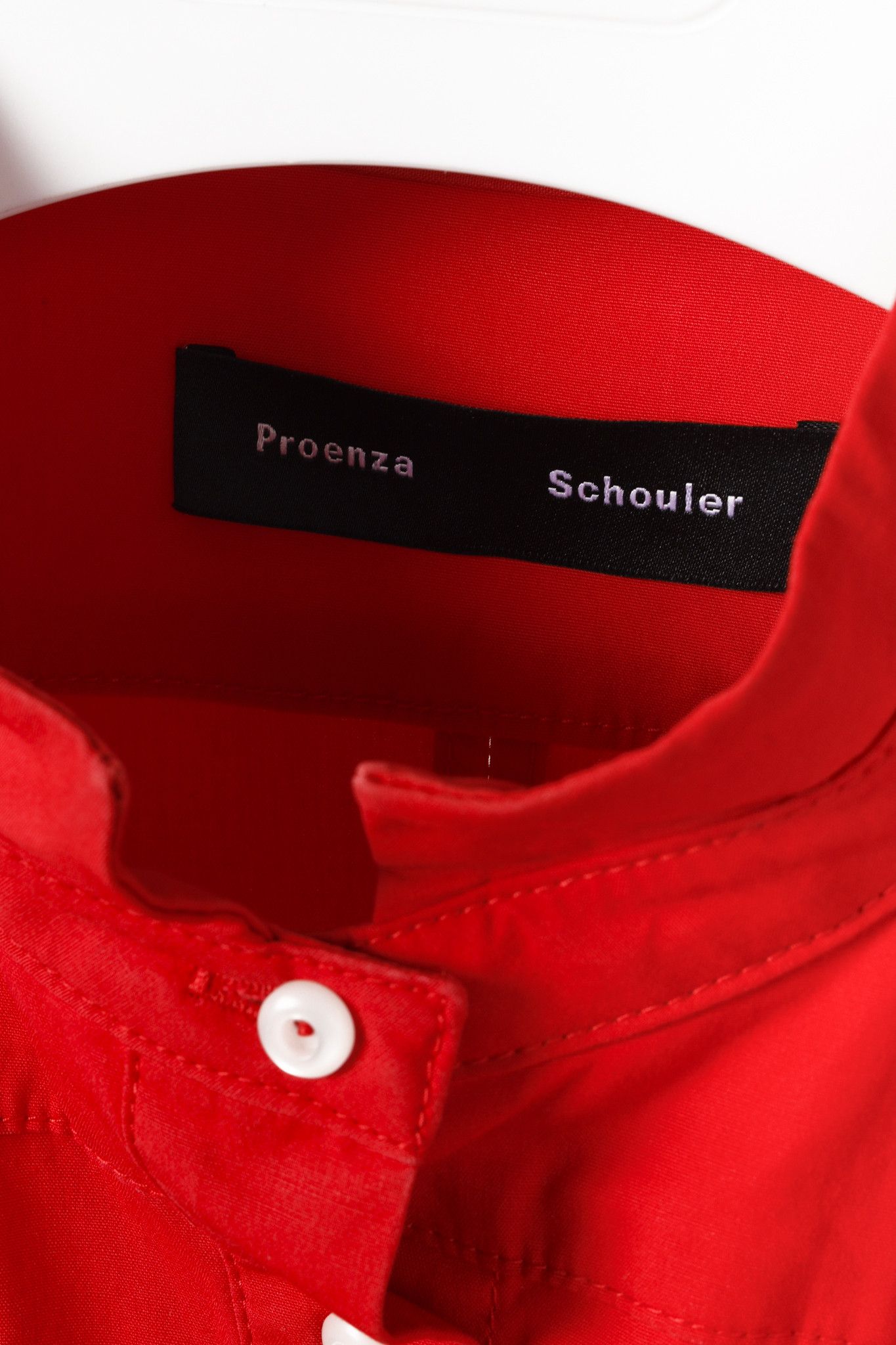 Proenza Schouler Proenza Schouler Resort 2019 Poppy Tie-Waist Shirtdress Size S / US 4 / IT 40 - 4 Thumbnail