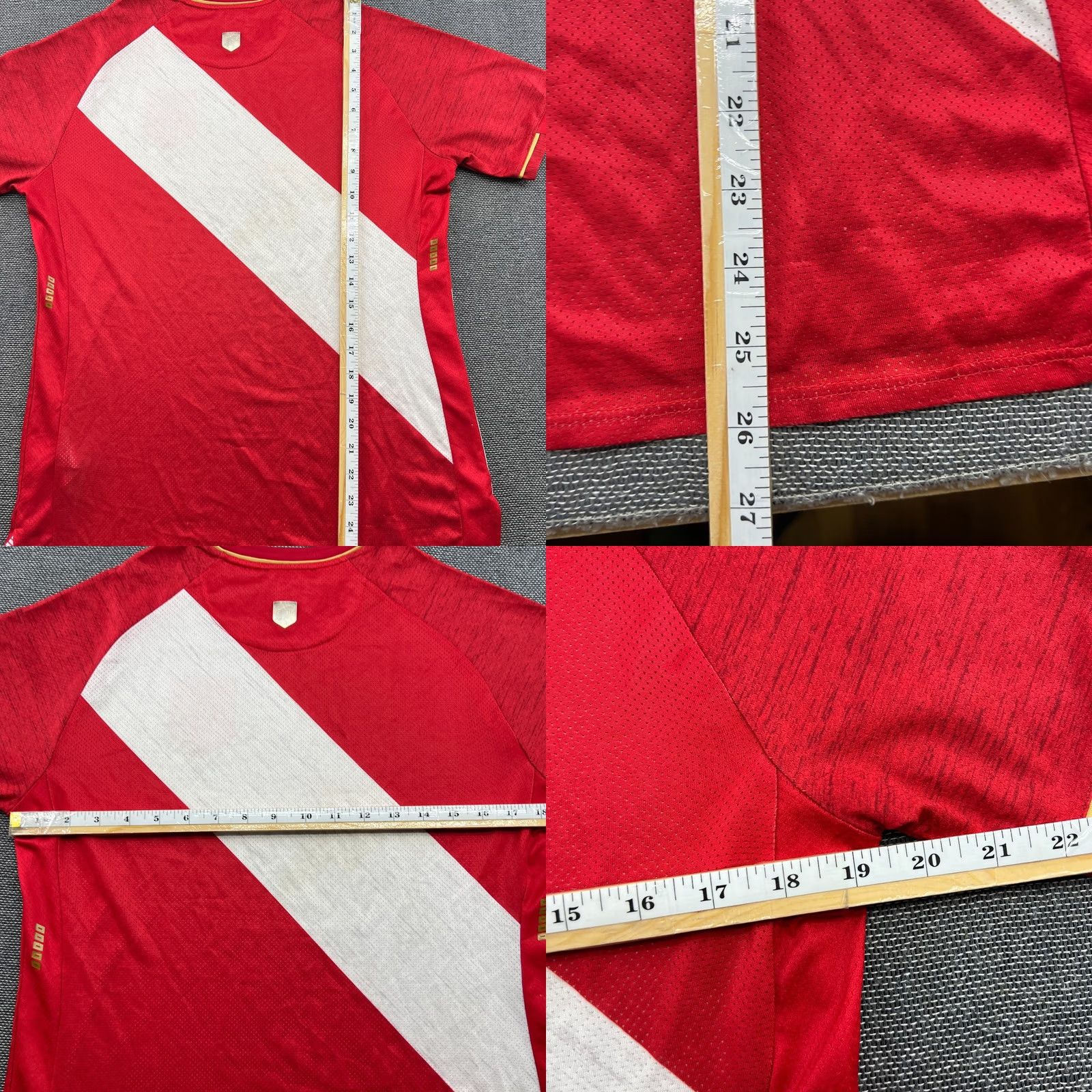 Vintage Marathon Peru 2020 2021 Away Football Jersey Mens Shirt Medium Camiseta Soccer Size US M / EU 48-50 / 2 - 9 Thumbnail