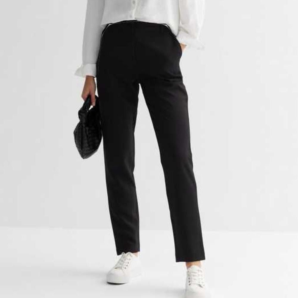 New Look New Look l NWT Black Slim Leg Trousers Size 12 Size 34" / US 12 / IT 48 - 1 Thumbnail