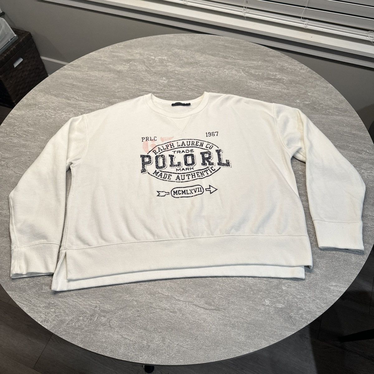 Polo Ralph Lauren Polo Ralph Lauren 67 Women’s Crewneck Sweatshirt White XL Size XL / US 12-14 / IT 48-50 - 1 Thumbnail