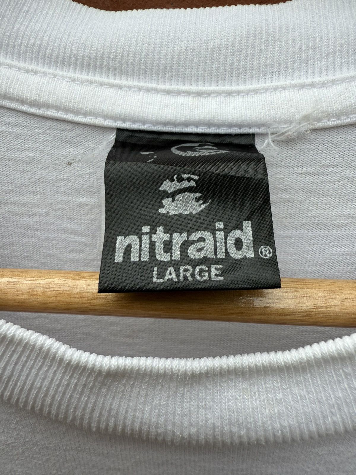 Japanese Brand × Nitraid × Vintage Vintage 90's Nitraid Ski Mask Photo Tee Size US L / EU 52-54 / 3 - 3 Thumbnail