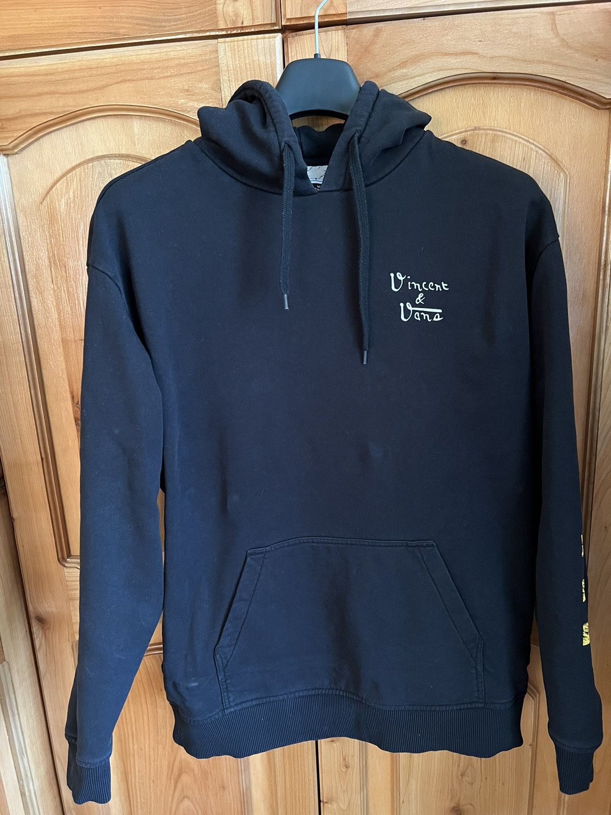 image of Vans X Van Gogh Hoodie in Black, Men's (Size Small)