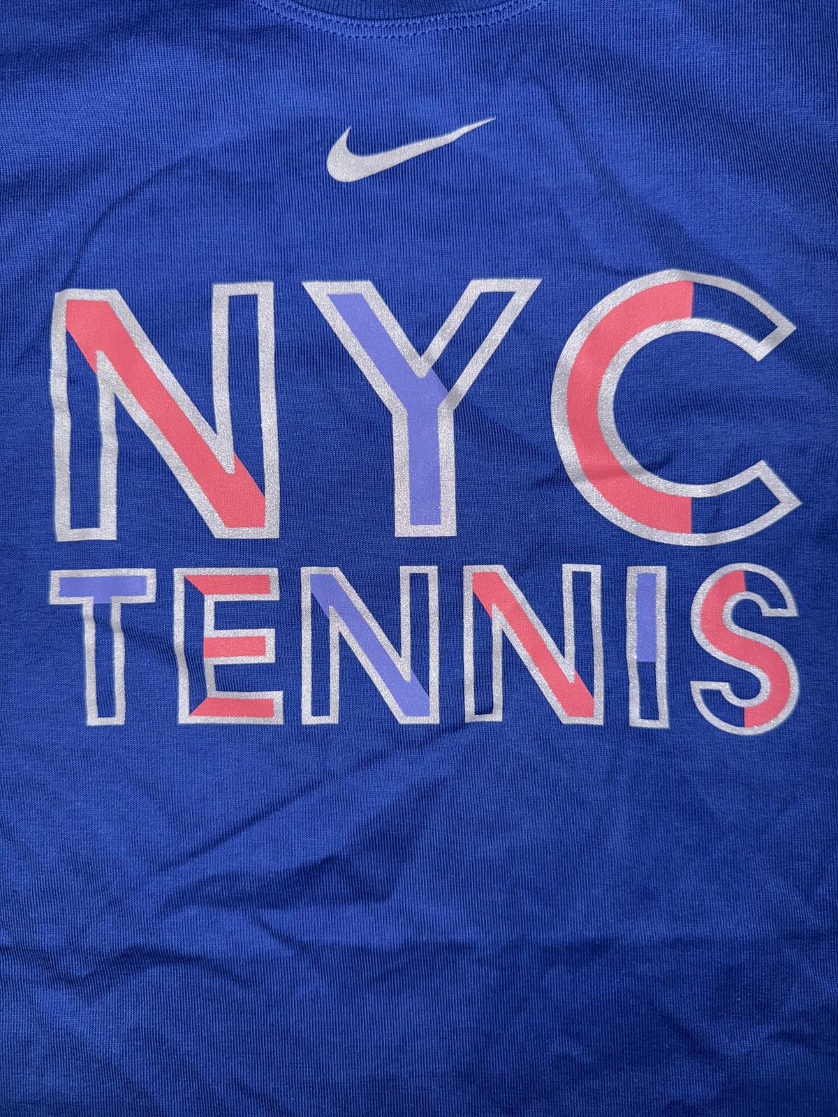 Nike Unreleased Nike Men’s Tennis NYC Tennis Flushing Meadows Crew T-Shirt Size XS / US 0-2 / IT 36-38 - 4 Thumbnail