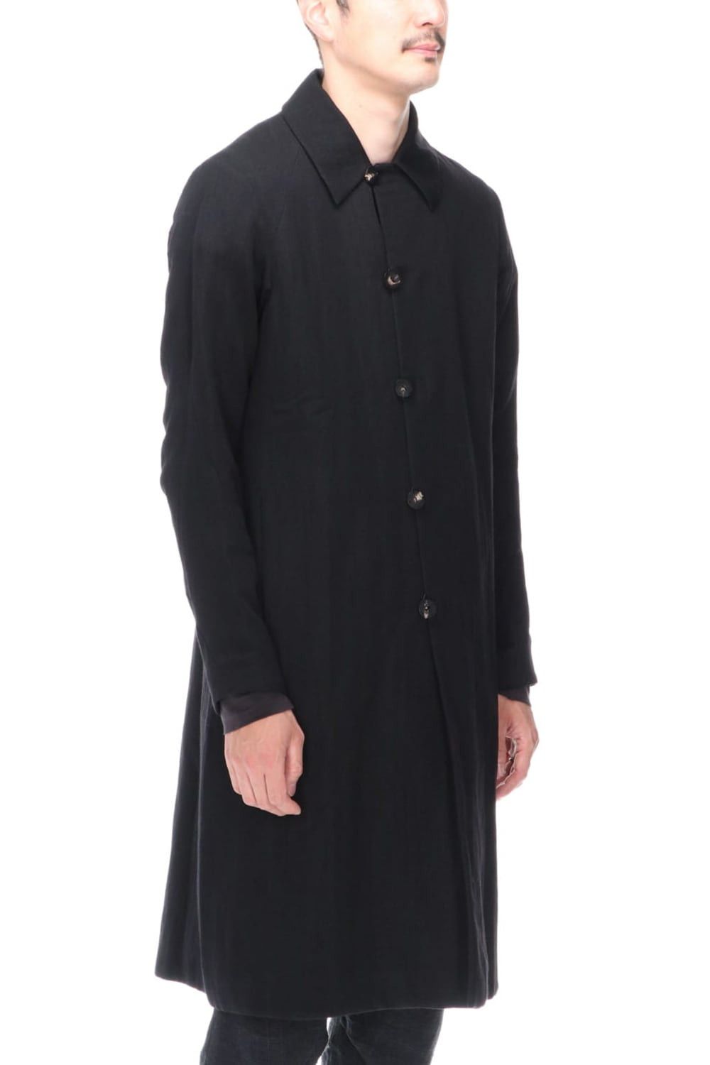 Devoa Virgin Wool/Canapa (Hemp) Soft Gabardine Coat Size US M / EU 48-50 / 2 - 23 Thumbnail