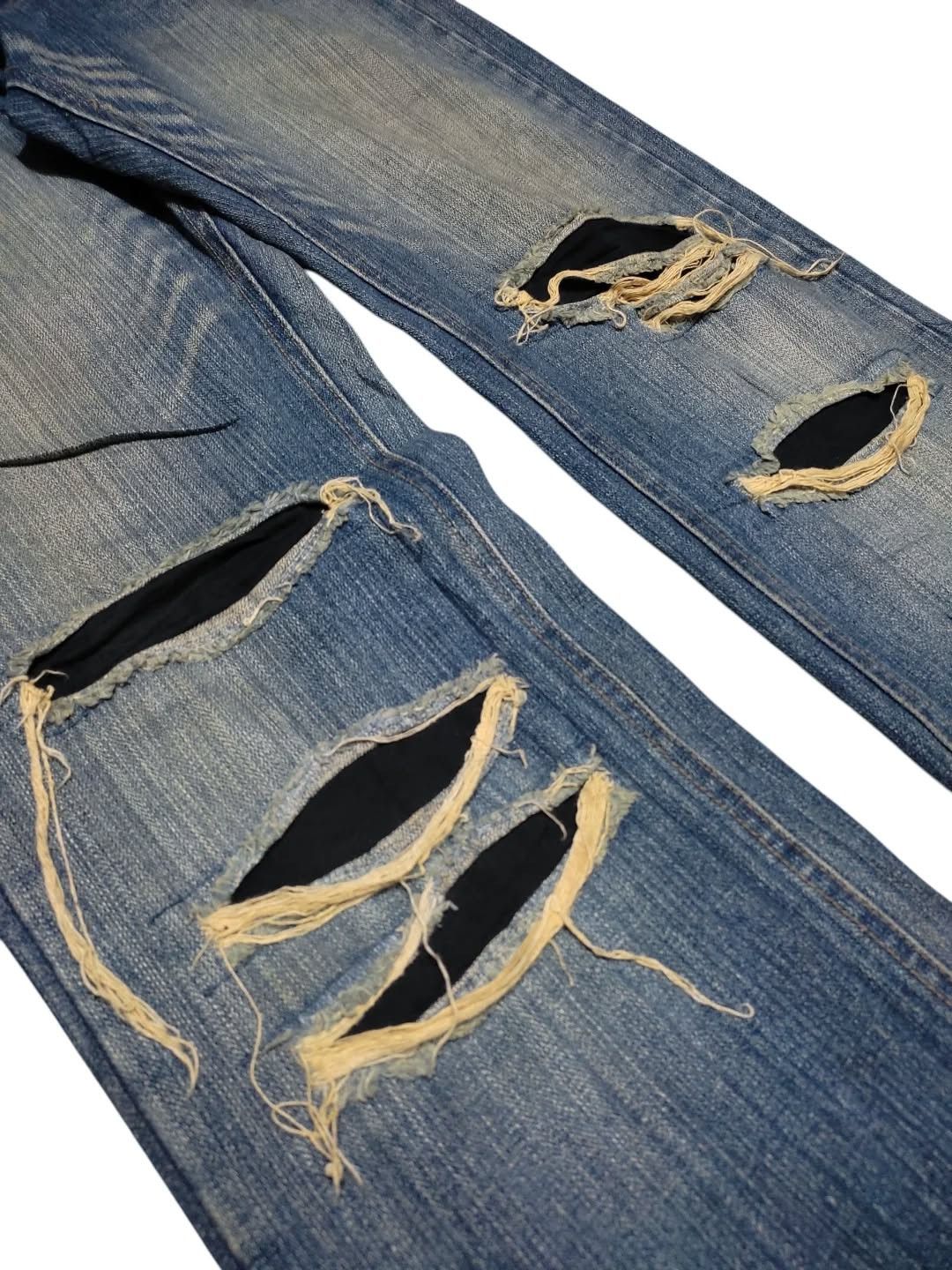 Japanese Brand Limited i Skull rock denim Size US 34 / EU 50 - 7 Thumbnail