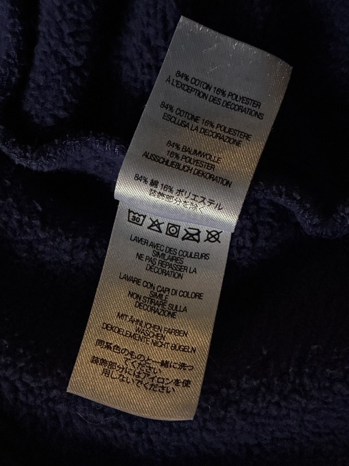 Double-S Crest crewneck