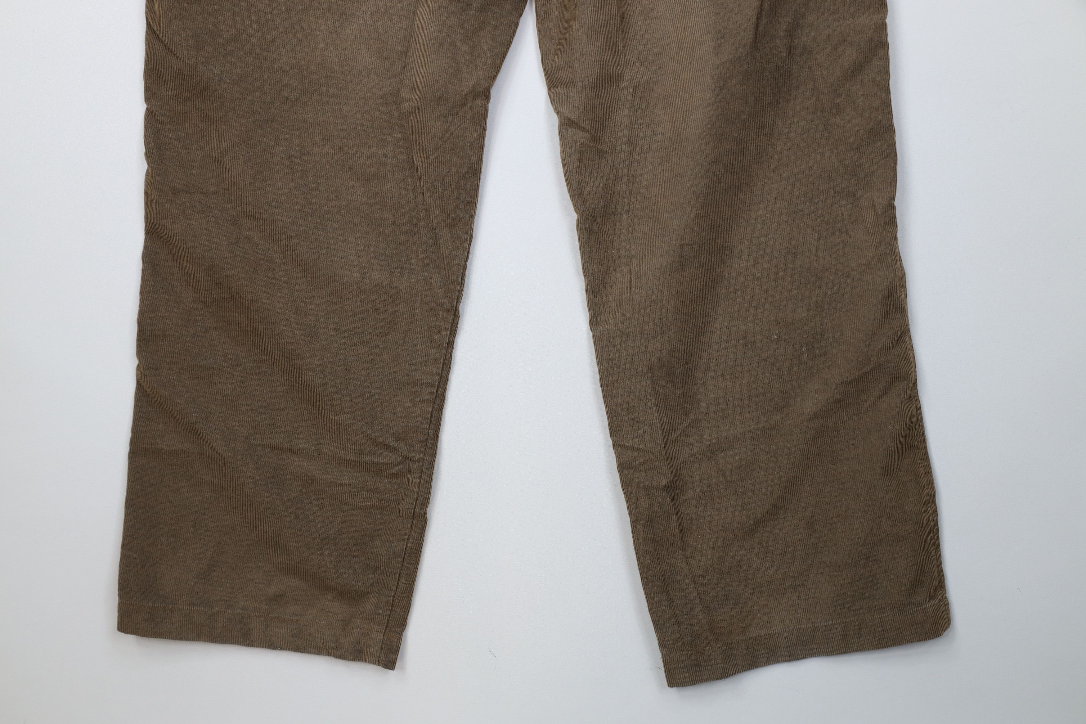 Vintage Vintage 90s Streetwear Wide Leg Corduroy Cargo Pants Beige Size US 34 / EU 50 - 12 Thumbnail