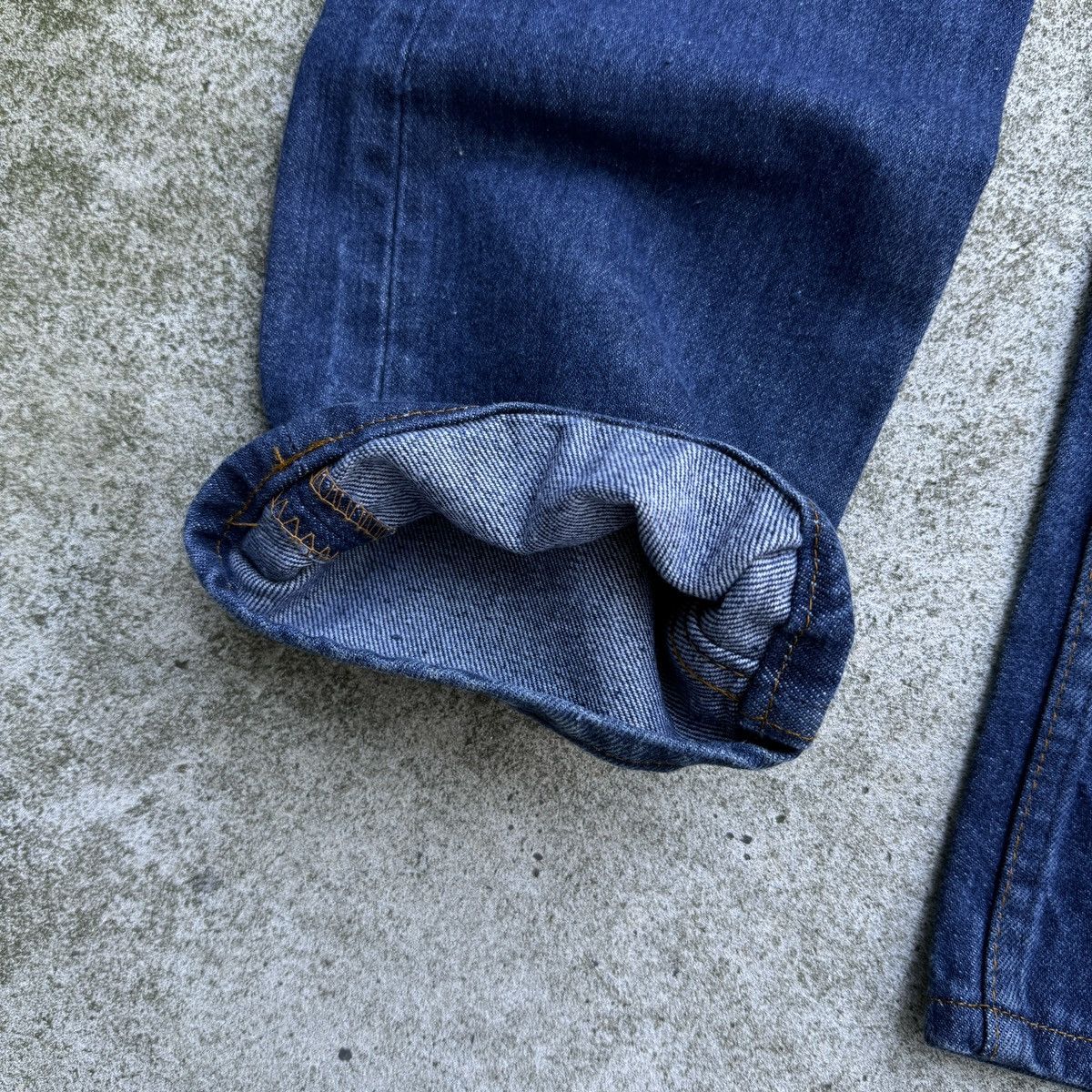 Levi's Vintage 80s Levi's 563 Dark Wash Bootcut Jeans 24x32 Size 24" / US 00 / IT 34 - 11 Thumbnail