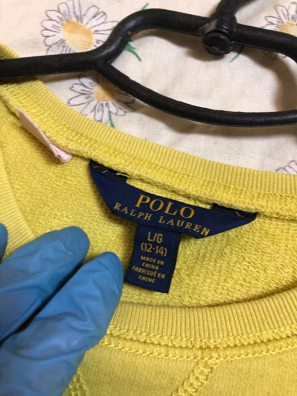 Polo Ralph Lauren Kids Polo Ralph Lauren Sweatshirt Yellow vintage logo Size XXS / US 00 / IT 34 - 2 Thumbnail