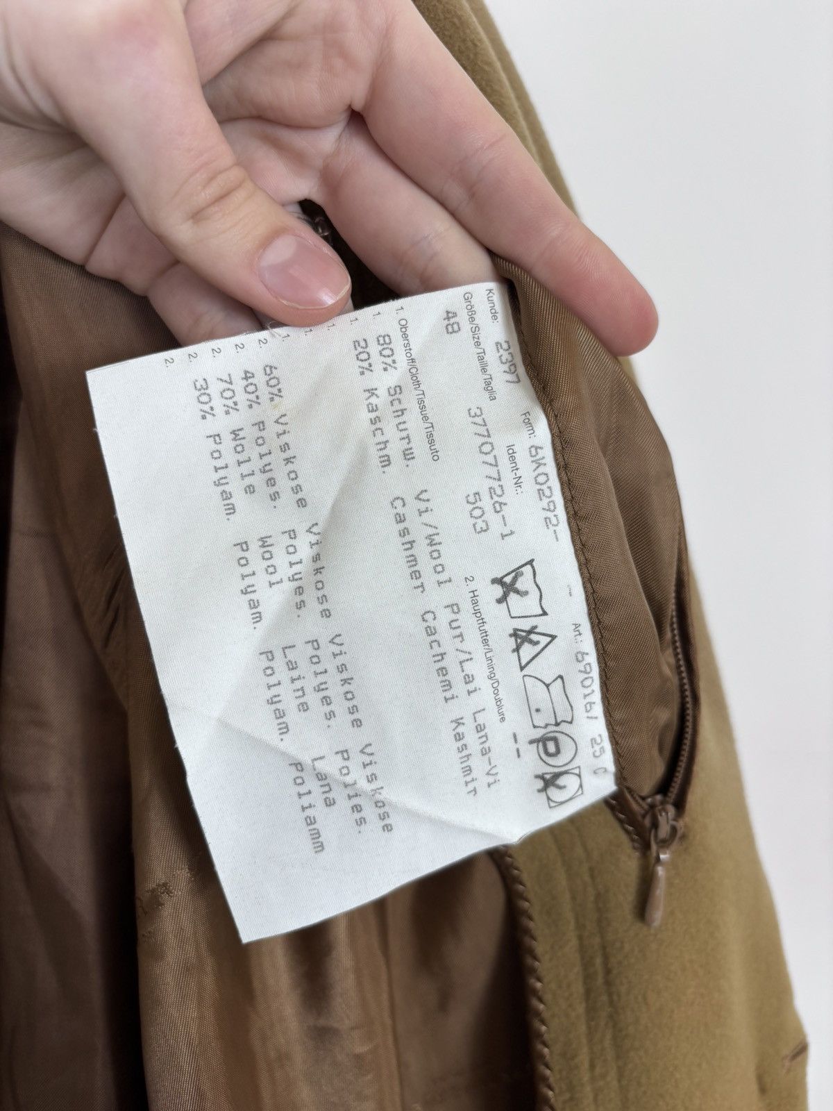 Burberry Burberry Men’s Classic Luxury Nova Check Wool Cashmere Coat Size US M / EU 48-50 / 2 - 21 Thumbnail