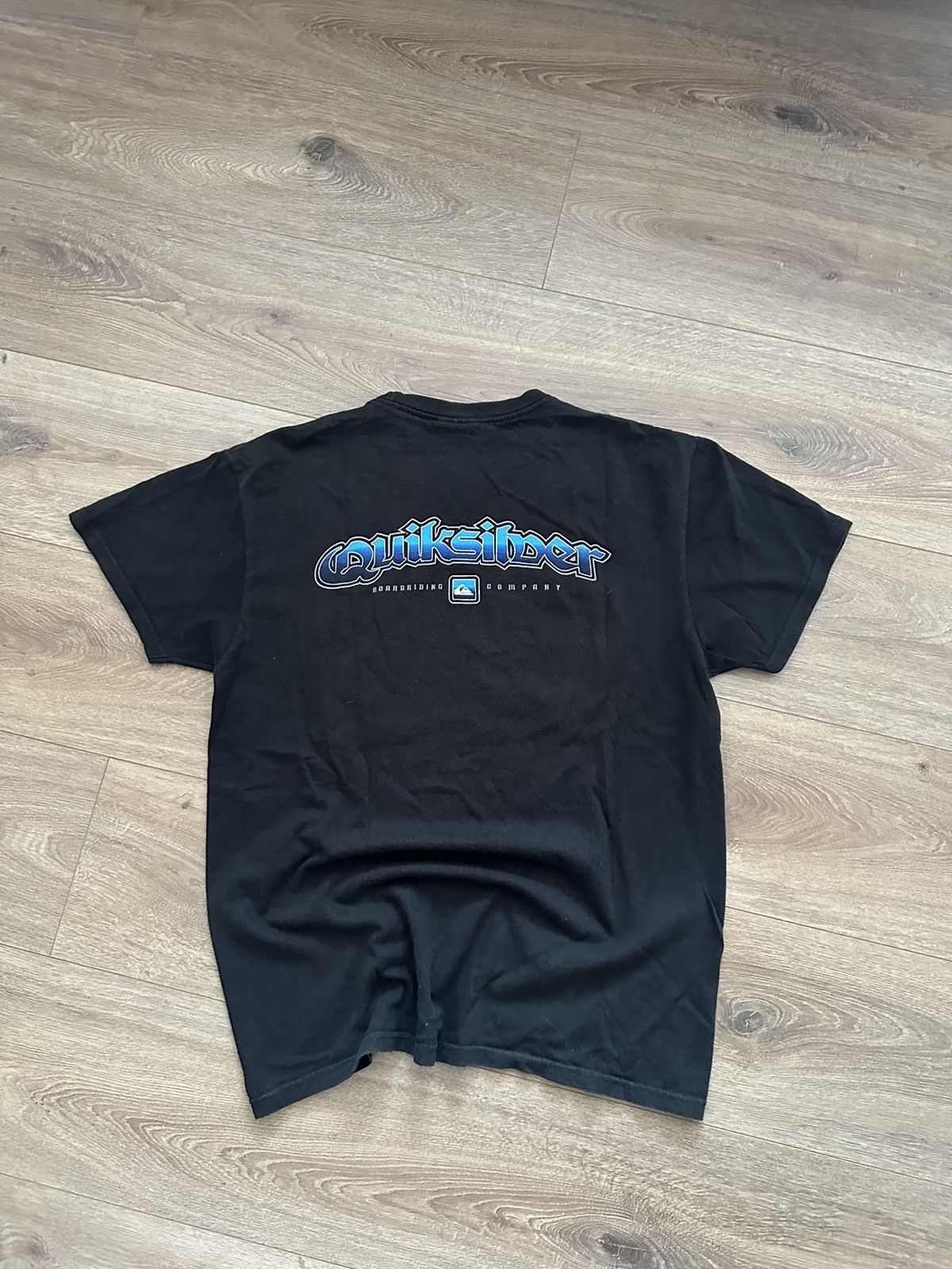 Quiksilver 🔥VINTAGE QUIKSILVER FADED BIG BACK LOGO SURF T-SHIRT🔥 Size US M / EU 48-50 / 2 - 1 Thumbnail