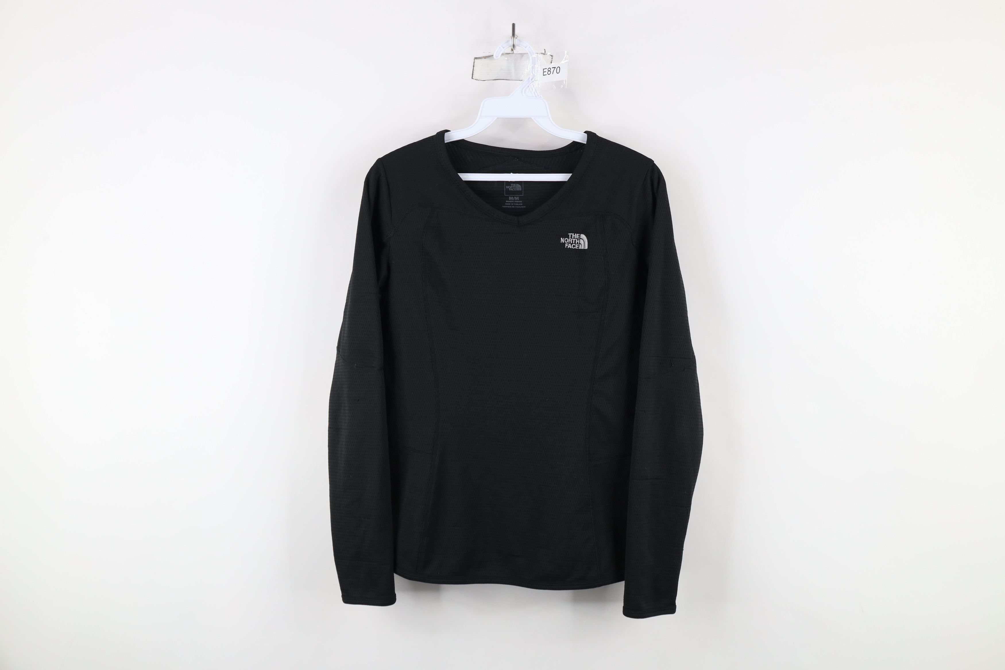 The North Face × Vintage Vintage The North Face Spell Knit Long Sleeve T-Shirt Black Size M / US 6-8 / IT 42-44 - 1 Thumbnail