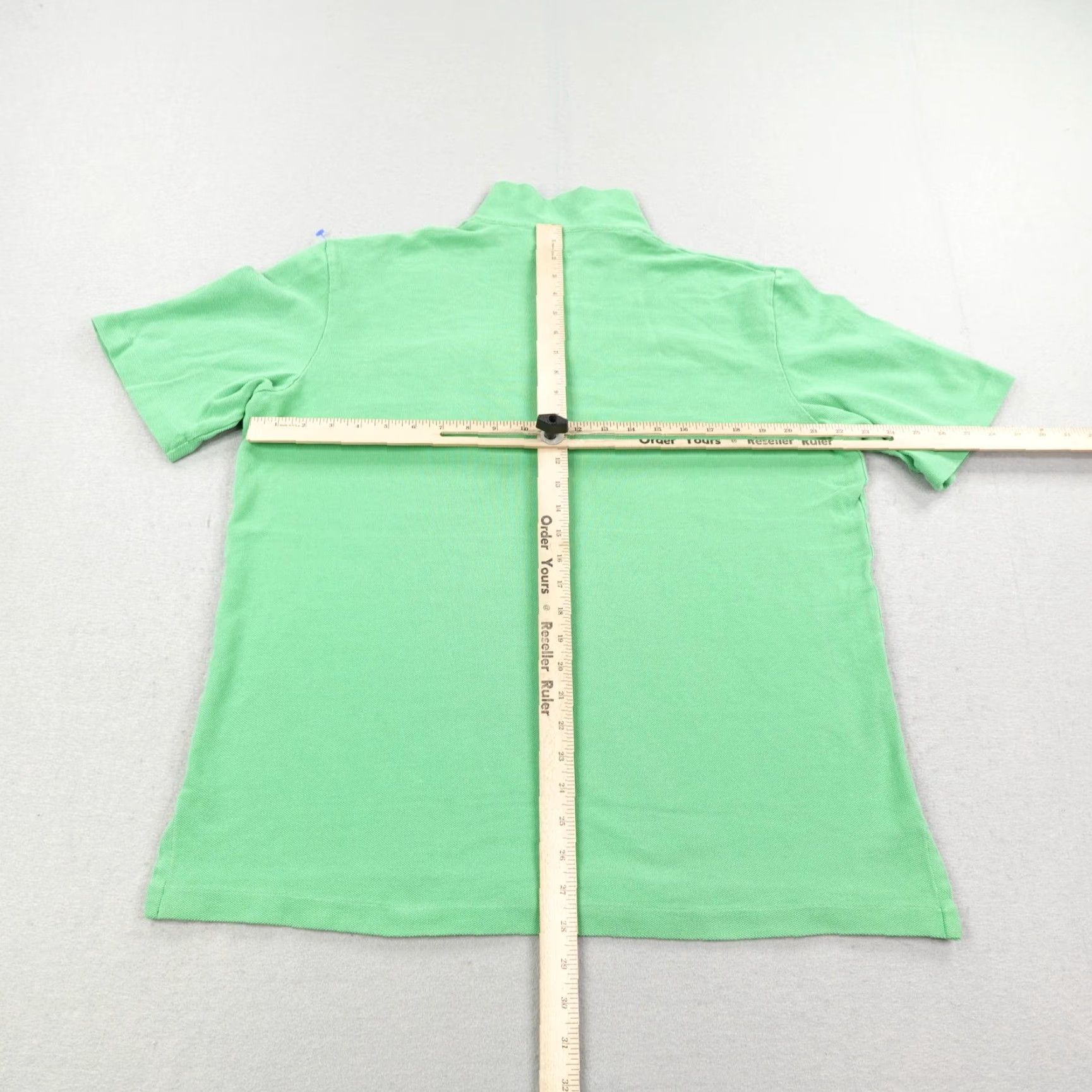 Polo Ralph Lauren VINTAGE Ralph Lauren Polo Shirt Mens Large Green 1/4 Zip Pullover Golf Activewear Size US L / EU 52-54 / 3 - 5 Thumbnail