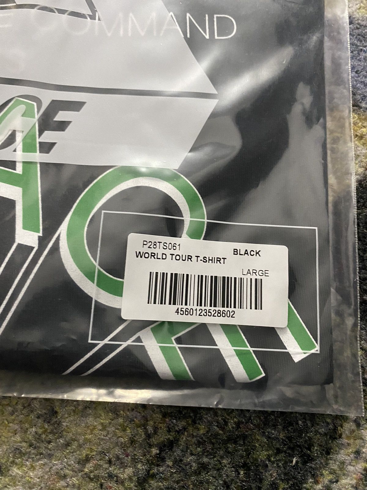 Palace Palace World Tour T-Shirt (SS25) Black Size US L / EU 52-54 / 3 - 4 Thumbnail
