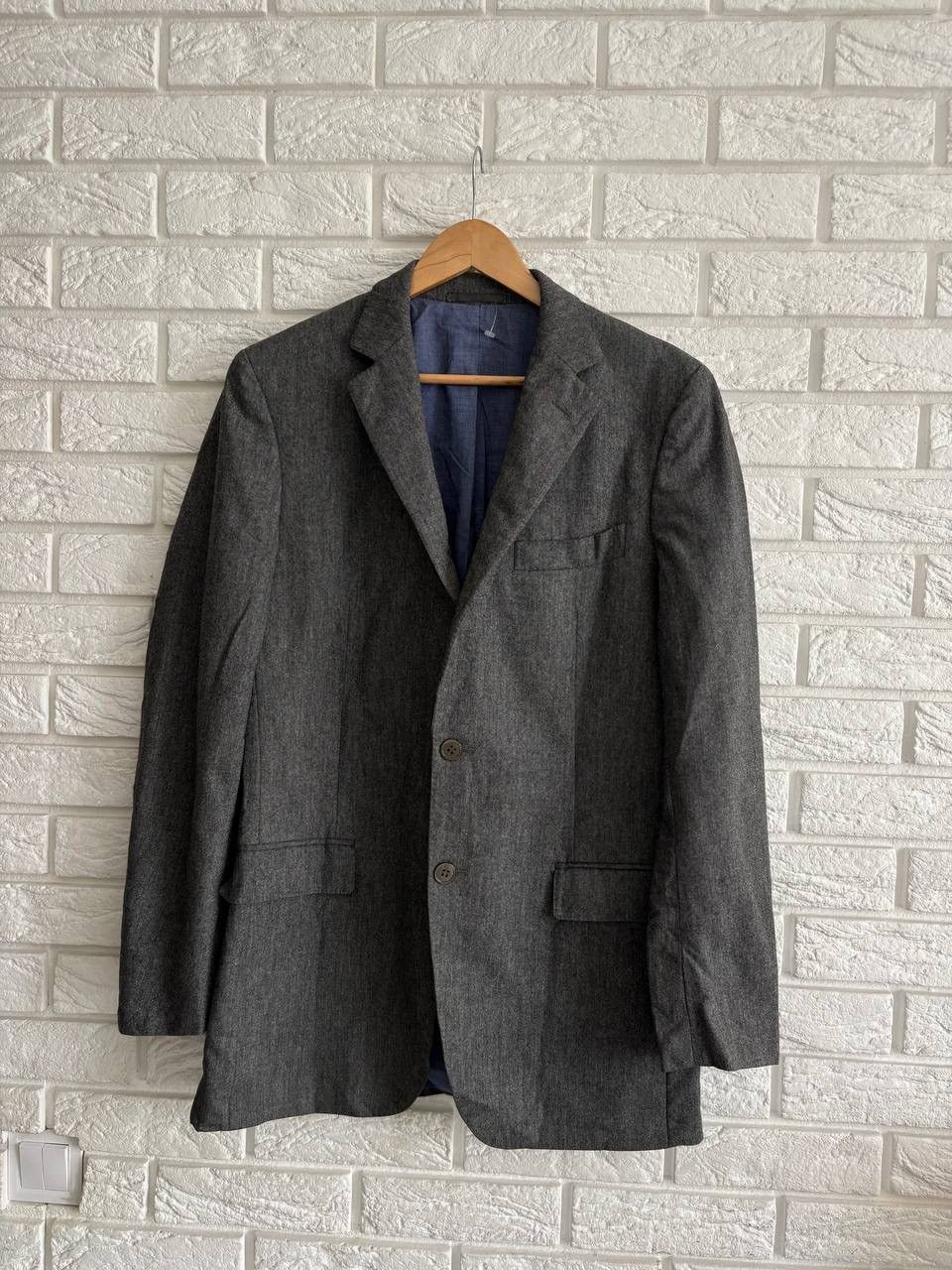 Suitsupply Suitsupply blazer pure wool gray Size 40L - 1 Thumbnail