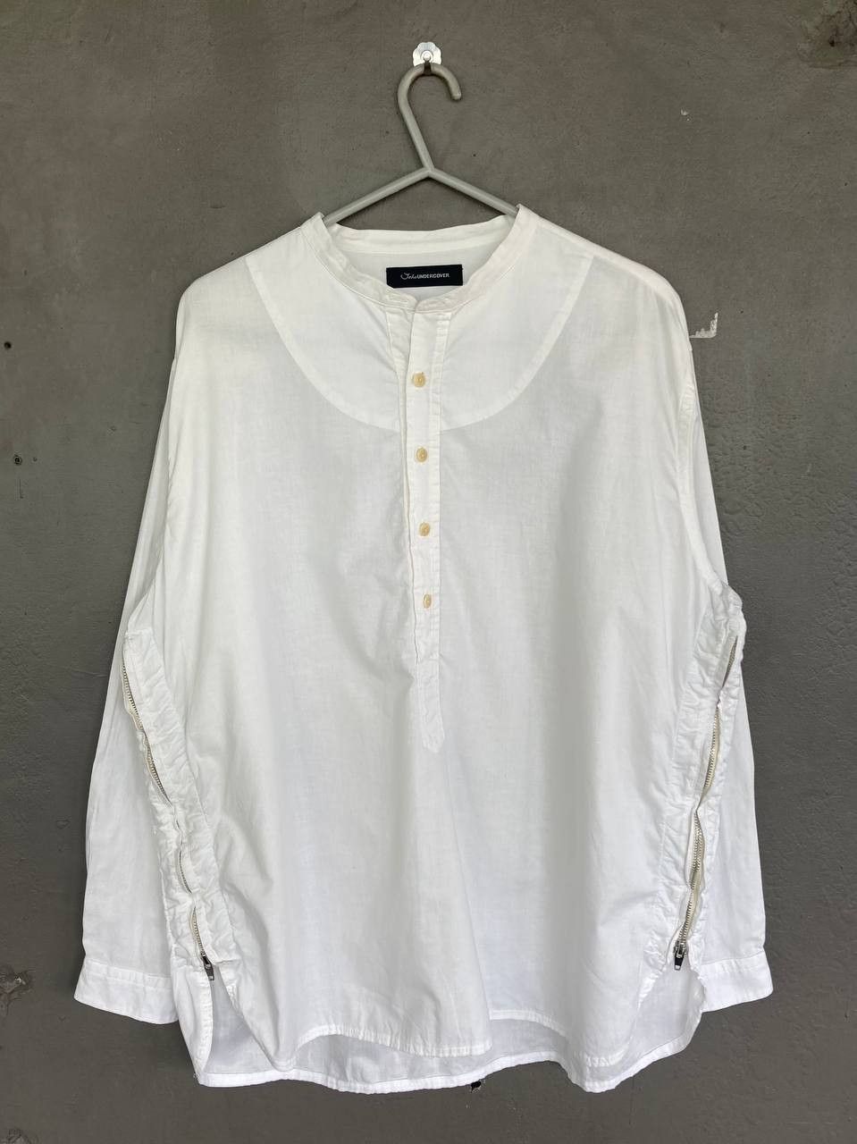 John Undercover John Undercover Band Collar Zippered Long Sleeves Size US XL / EU 56 / 4 - 1 Thumbnail