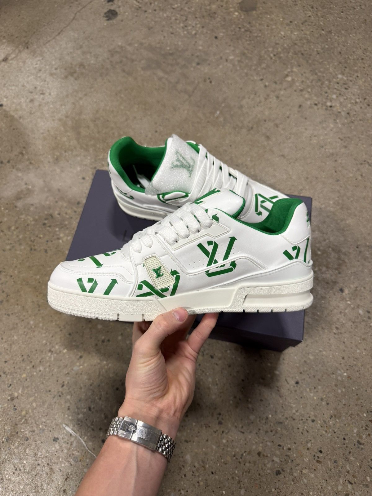 Louis Vuitton Louis Vuitton Trainer Sneaker NEW 1400$ Size US 8.5 / EU 41-42 - 2 Thumbnail