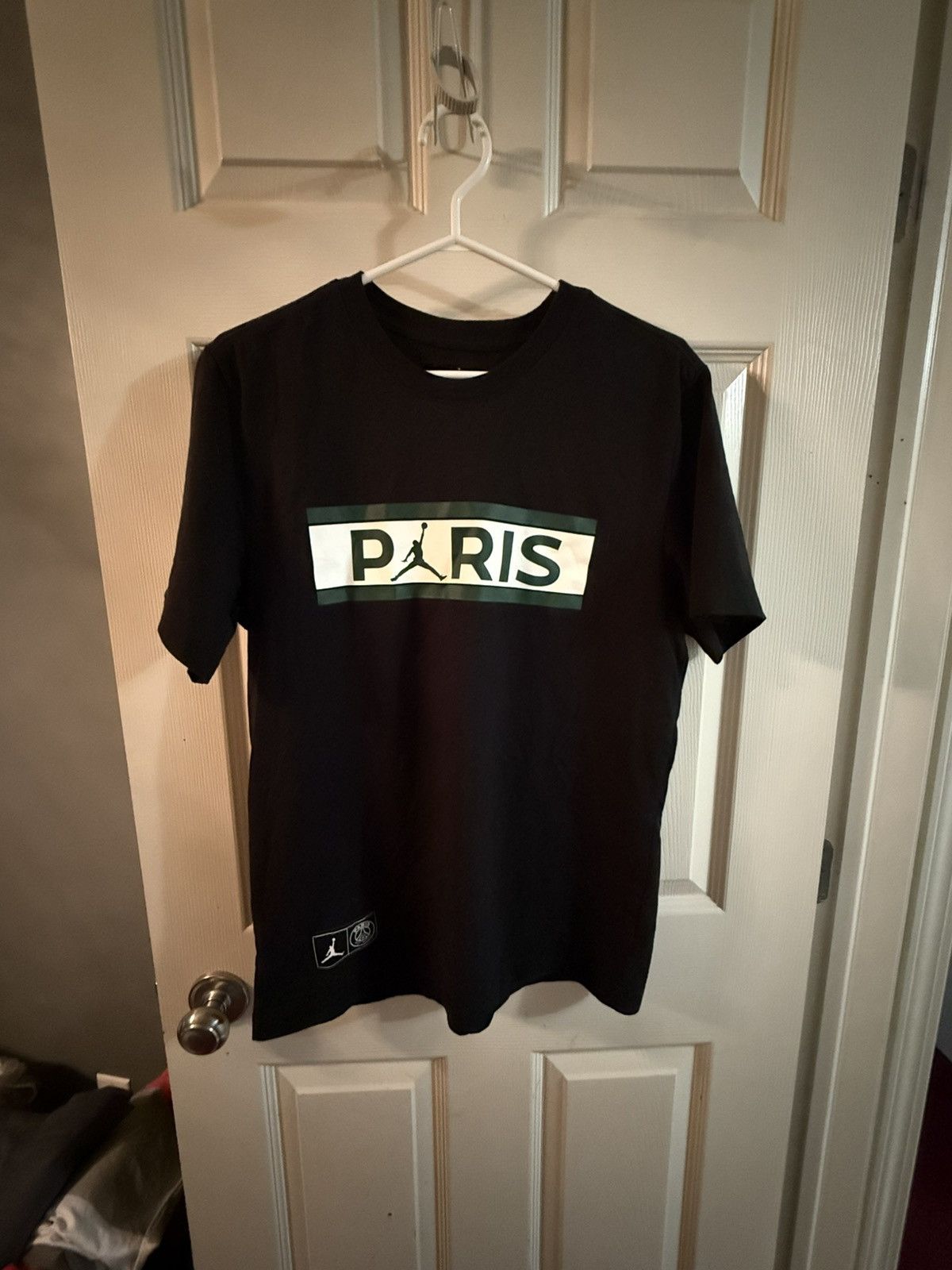Jordan Brand × Nike Paris St Germain Air Jordan T black and green Men’s M Size US M / EU 48-50 / 2 - 1 Thumbnail