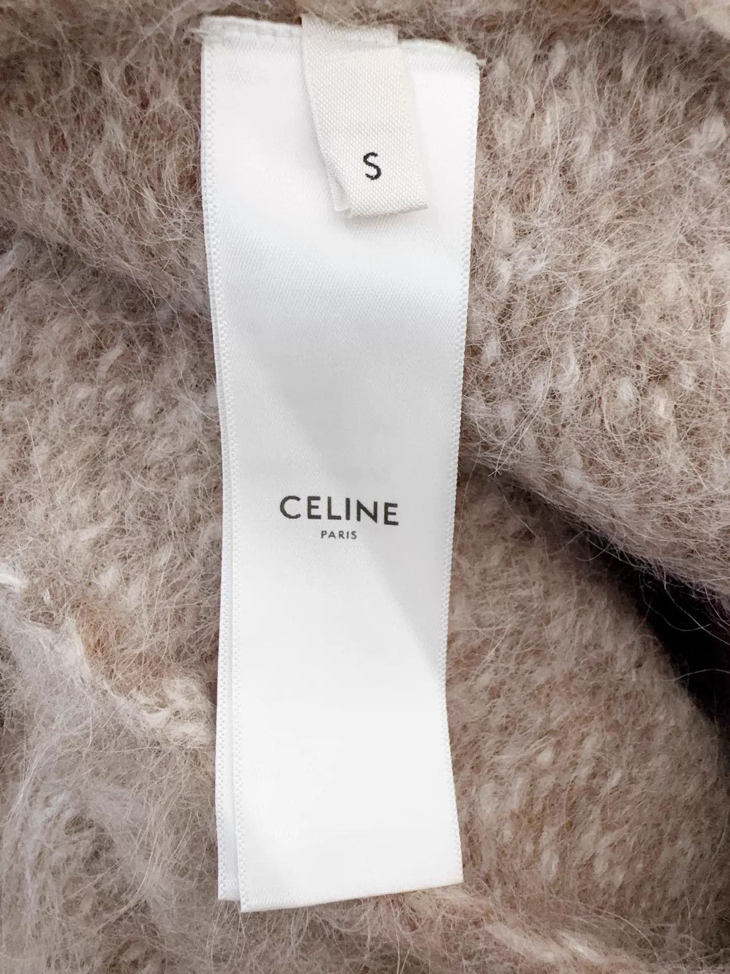 Celine Celine New Wool Alpaca Cloak S Unique Cute Size ONE SIZE - 4 Thumbnail