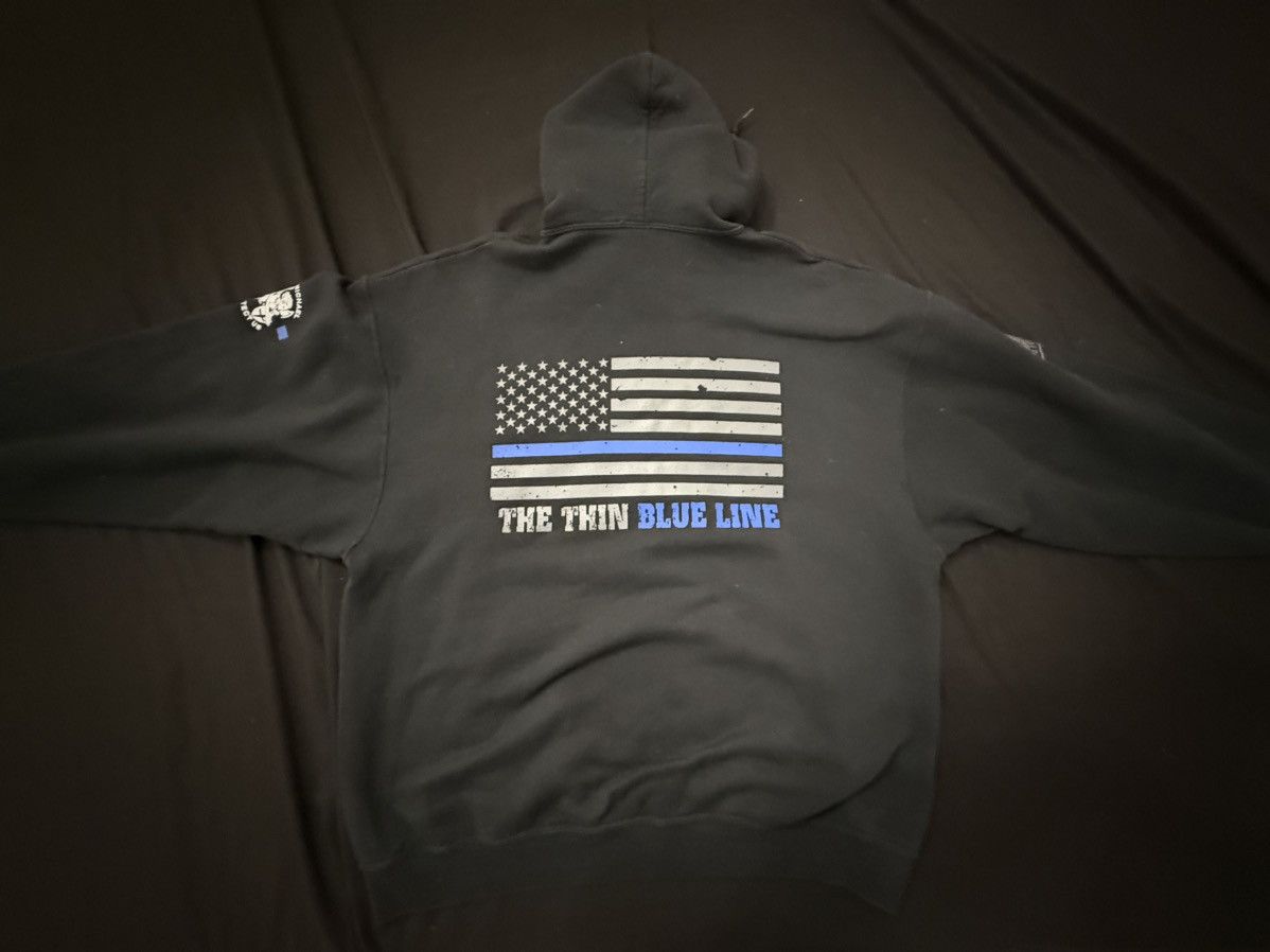 Jerzees blue lives matter sweatshirt size 2 XL Size US XXL / EU 58 / 5 - 3 Thumbnail