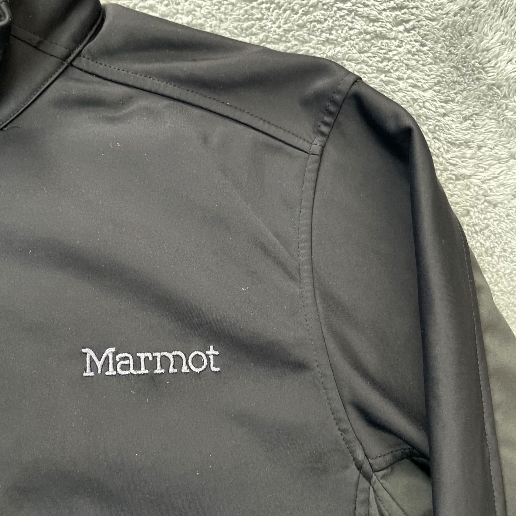 Marmot Marmot Jacket Mens Large Black Windstopper Mock Neck Long Sleeve Full Zip Hiking Size US L / EU 52-54 / 3 - 3 Thumbnail