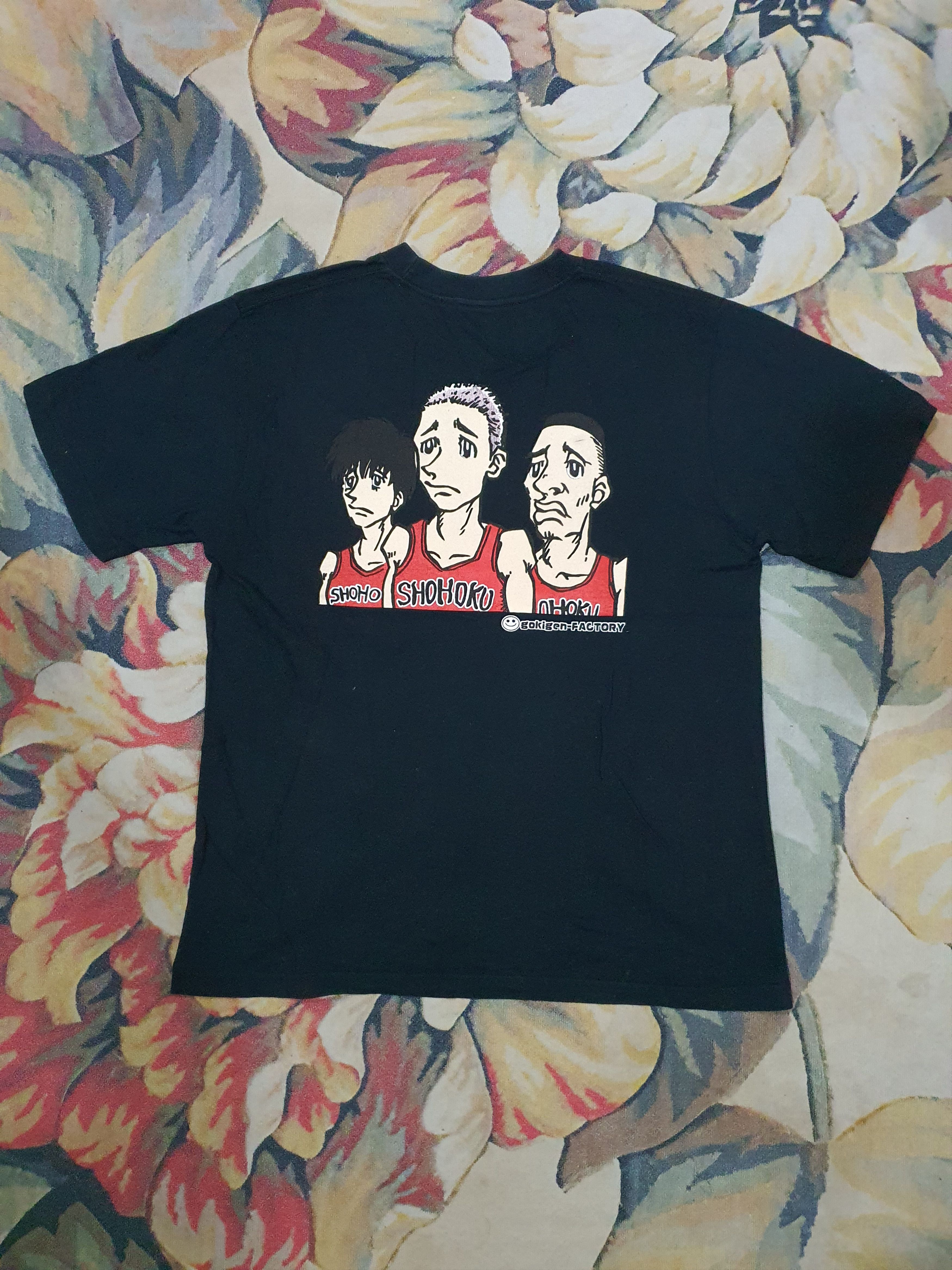 Vintage Slam Dunk Shohoku anime T-shirt by Gokigen Factory Size US M / EU 48-50 / 2 - 8 Thumbnail