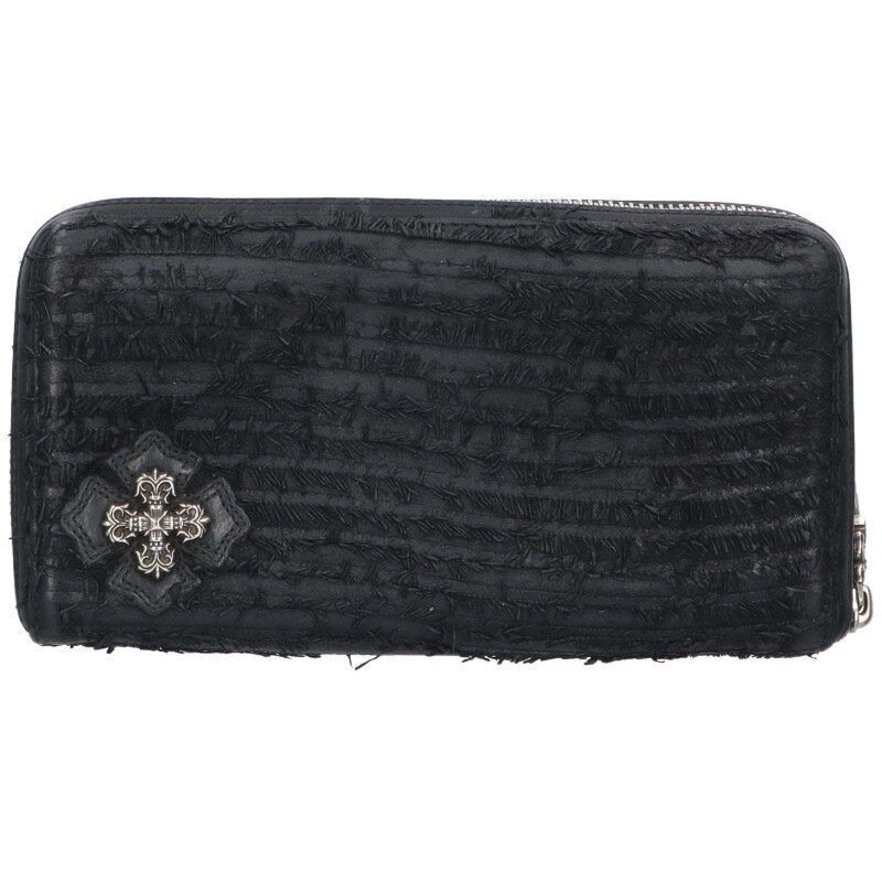 Chrome Hearts Chrome Hearts Filigree Leather Wallet REC F ZIP Size ONE SIZE - 1 Thumbnail
