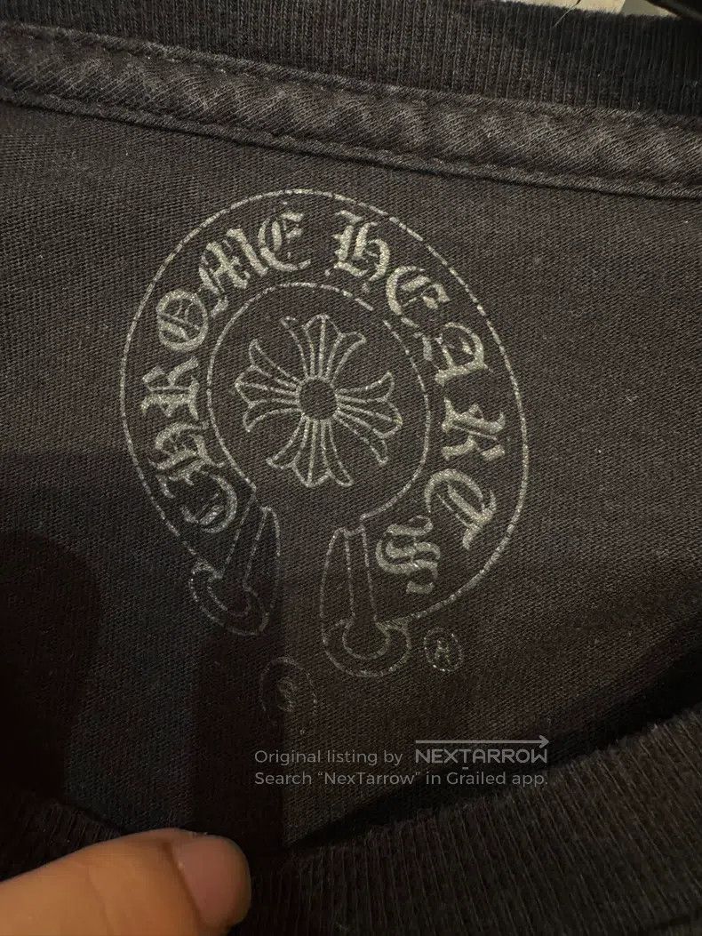 Chrome Hearts CHROME HEARTS Size S Black and white solid color three-knif Size US S / EU 44-46 / 1 - 3 Thumbnail