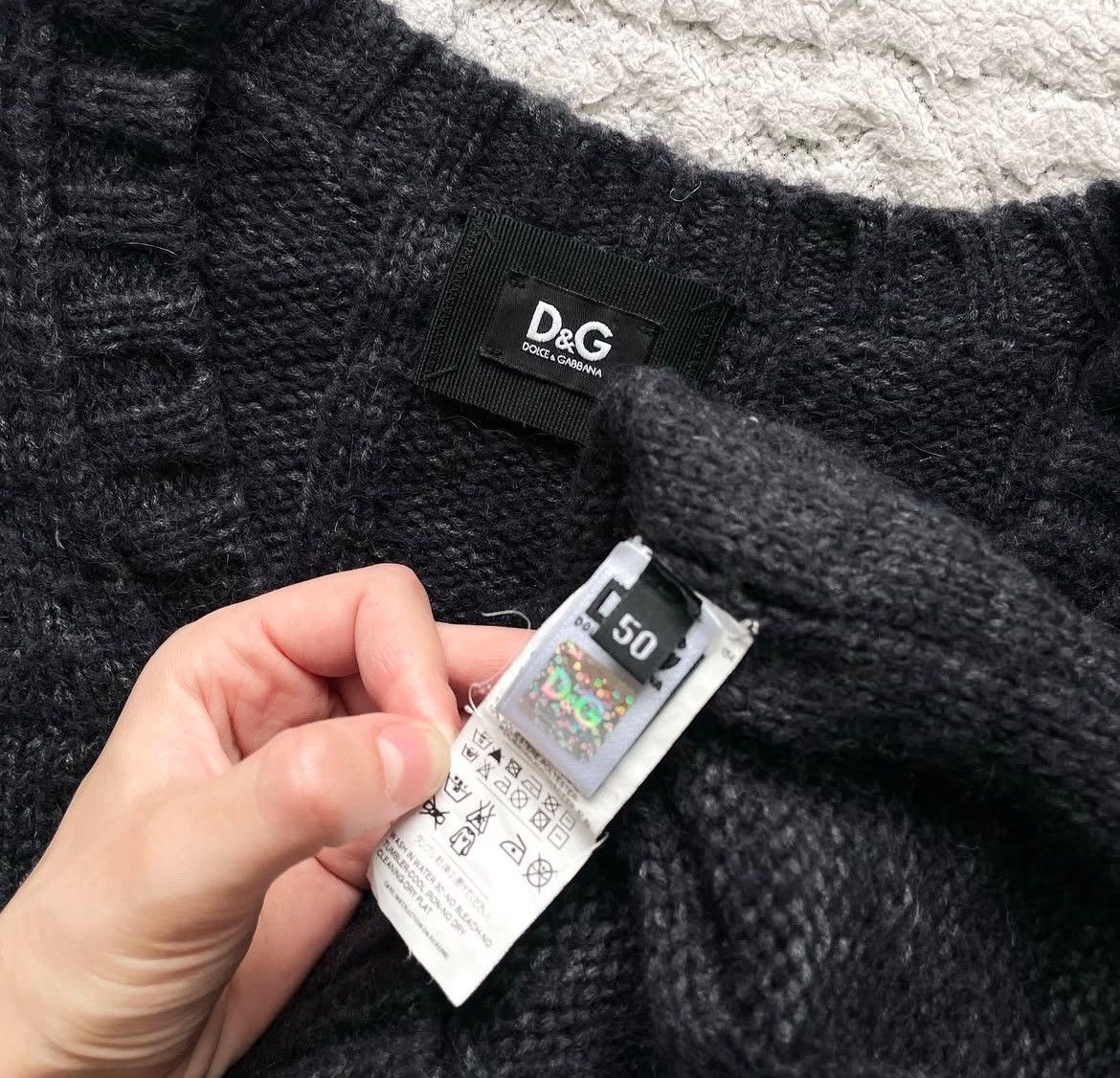 Dolce & Gabbana Dolce gabbana knit sweater vintage rare Size L / US 10 / IT 46 - 7 Thumbnail