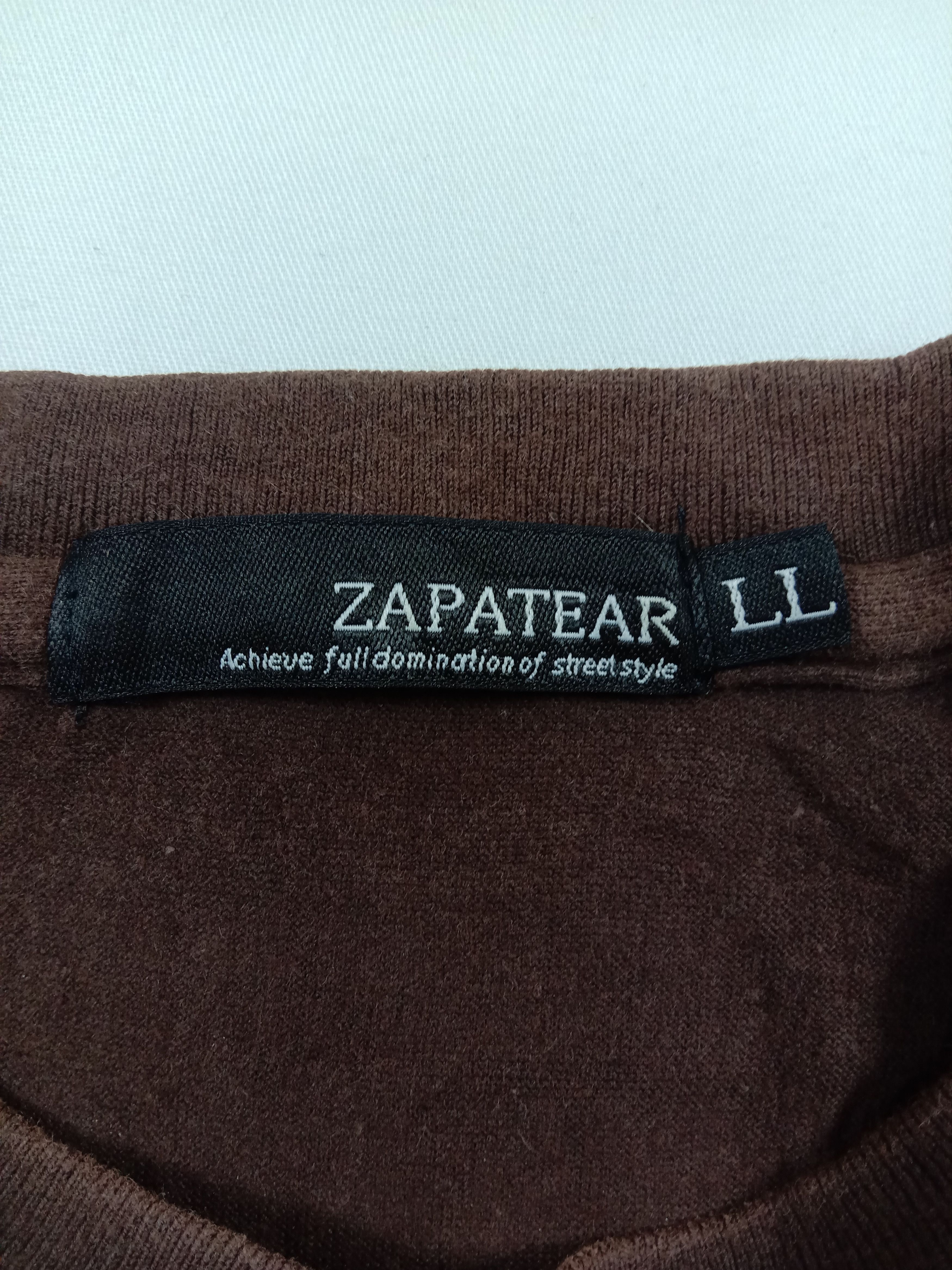 Japanese Brand Vintage Zapatear Rock T Shirt Size L / US 10 / IT 46 - 5 Thumbnail
