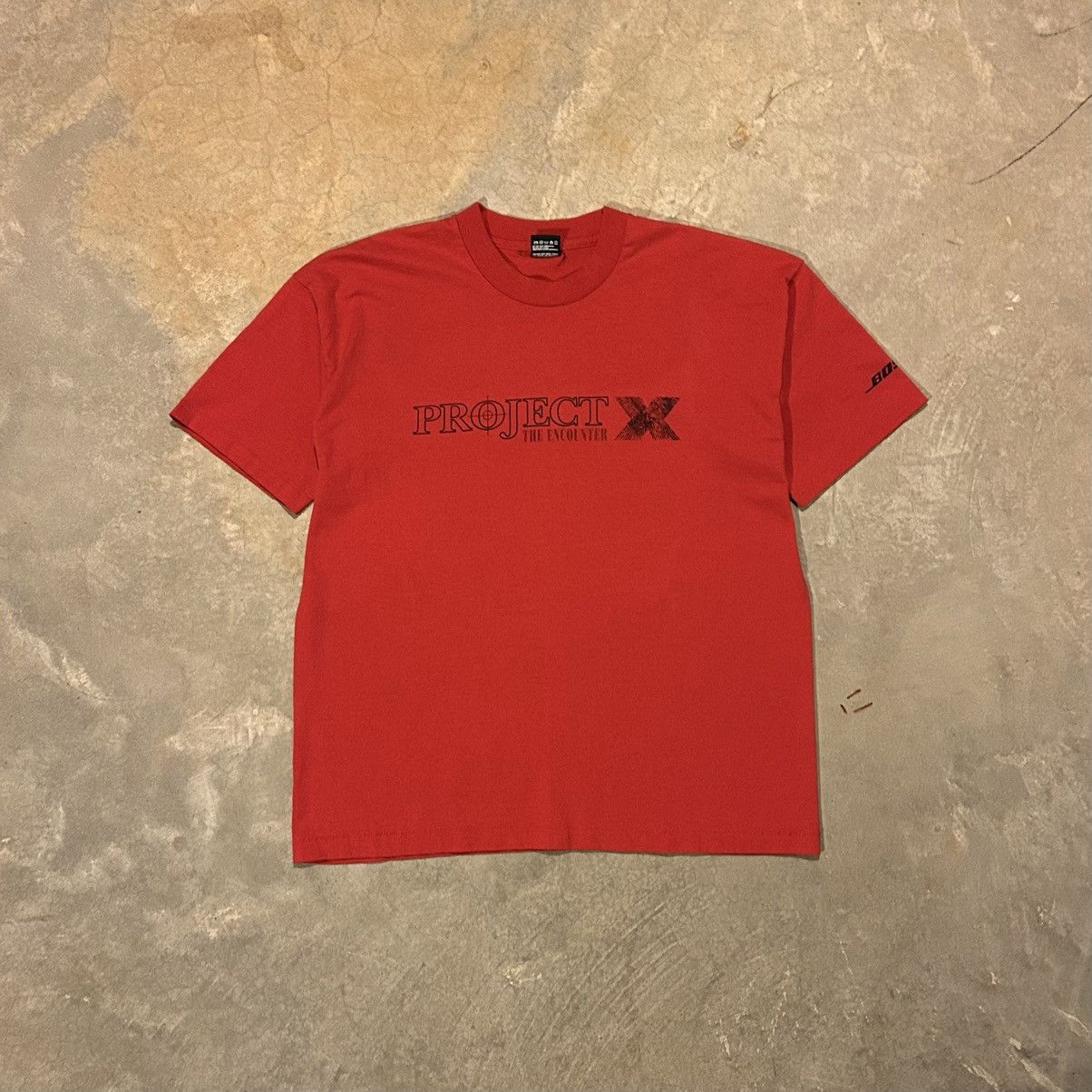Japanese Brand × Vintage Crazy Vintage 90s Project X The Encounter Bose Promo Tee Size US XL / EU 56 / 4 - 1 Thumbnail