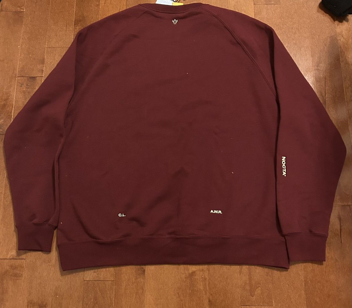 NOCTA Size XXL-Nike x NOCTA CS Crewneck Dark Beet Root NWT New Size US XXL / EU 58 / 5 - 5 Thumbnail