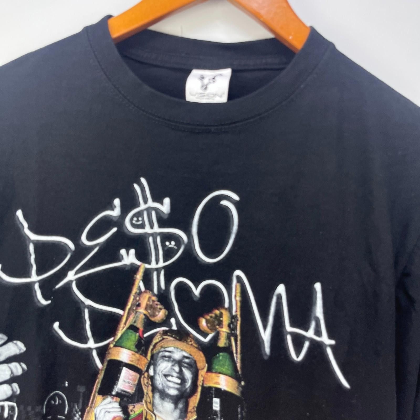 Vintage Peso Pluma Corridos Tumbados Bootleg T Shirt Large Mexico Size US L / EU 52-54 / 3 - 3 Thumbnail