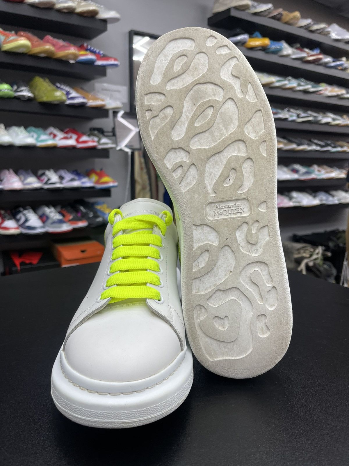 Alexander McQueen Size 13US/46EU - Alexander McQueen Neon Snake Skin Size US 13 / EU 46 - 9 Thumbnail