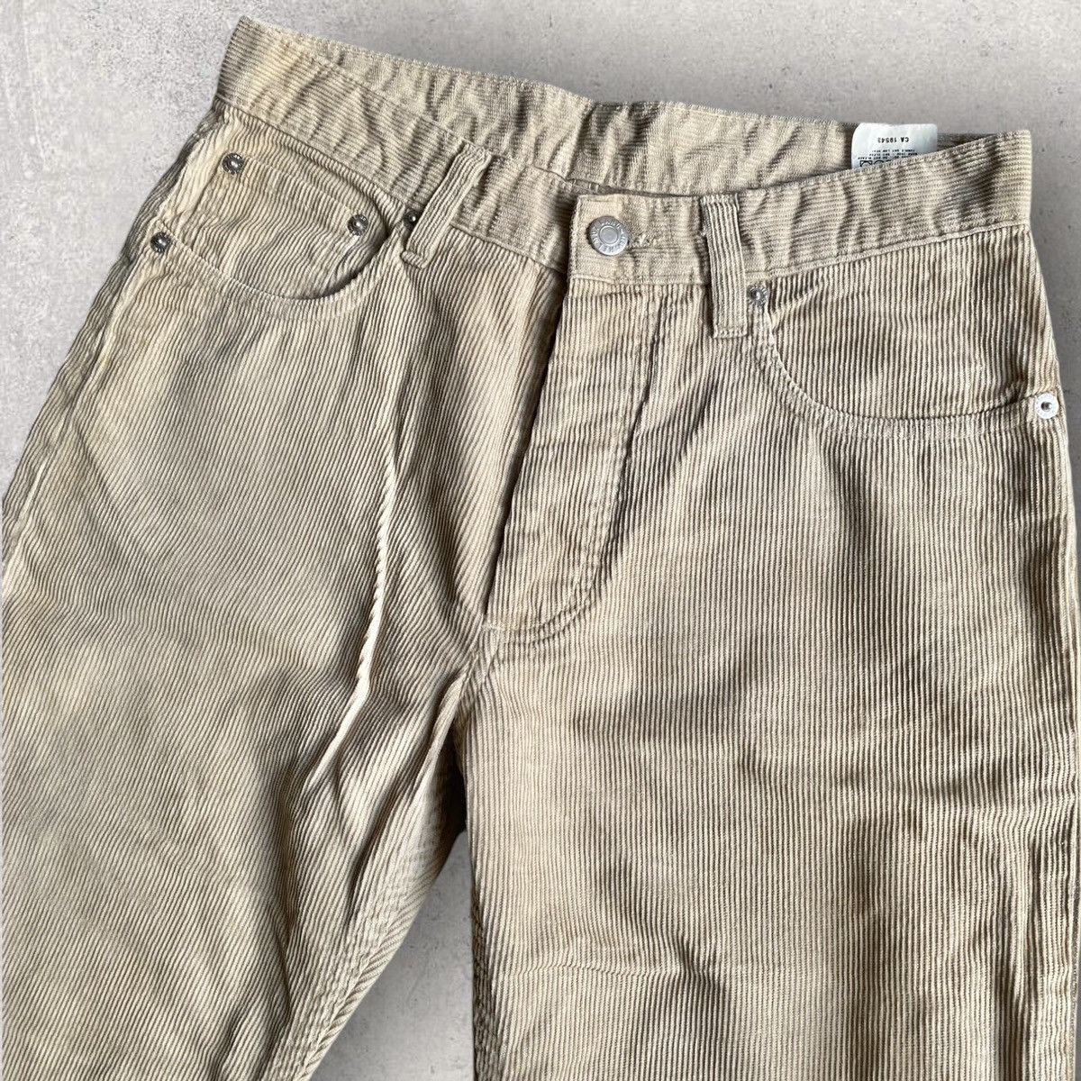 Helmut Lang Archive Vintage Cotton Corduroy Classic Fit Size US 27 - 1 Thumbnail