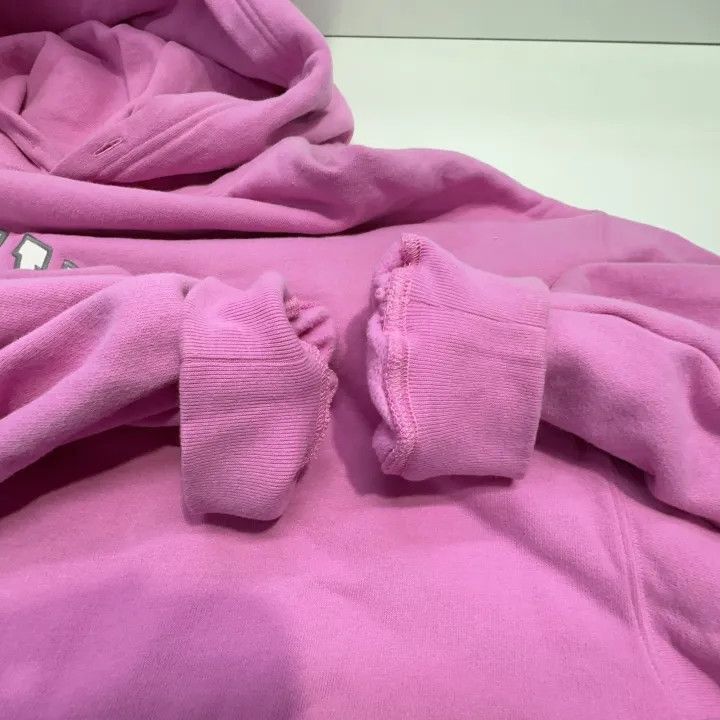 Balenciaga Balenciaga Pink Graphic Hoodie for Women 0079-2507 Size S / US 4 / IT 40 - 8 Thumbnail