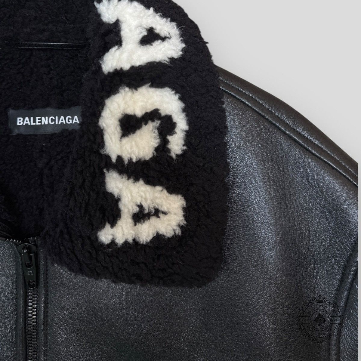 Balenciaga Balenciaga Cocoon Aviator Shearling Jacket Size US M / EU 48-50 / 2 - 2 Thumbnail