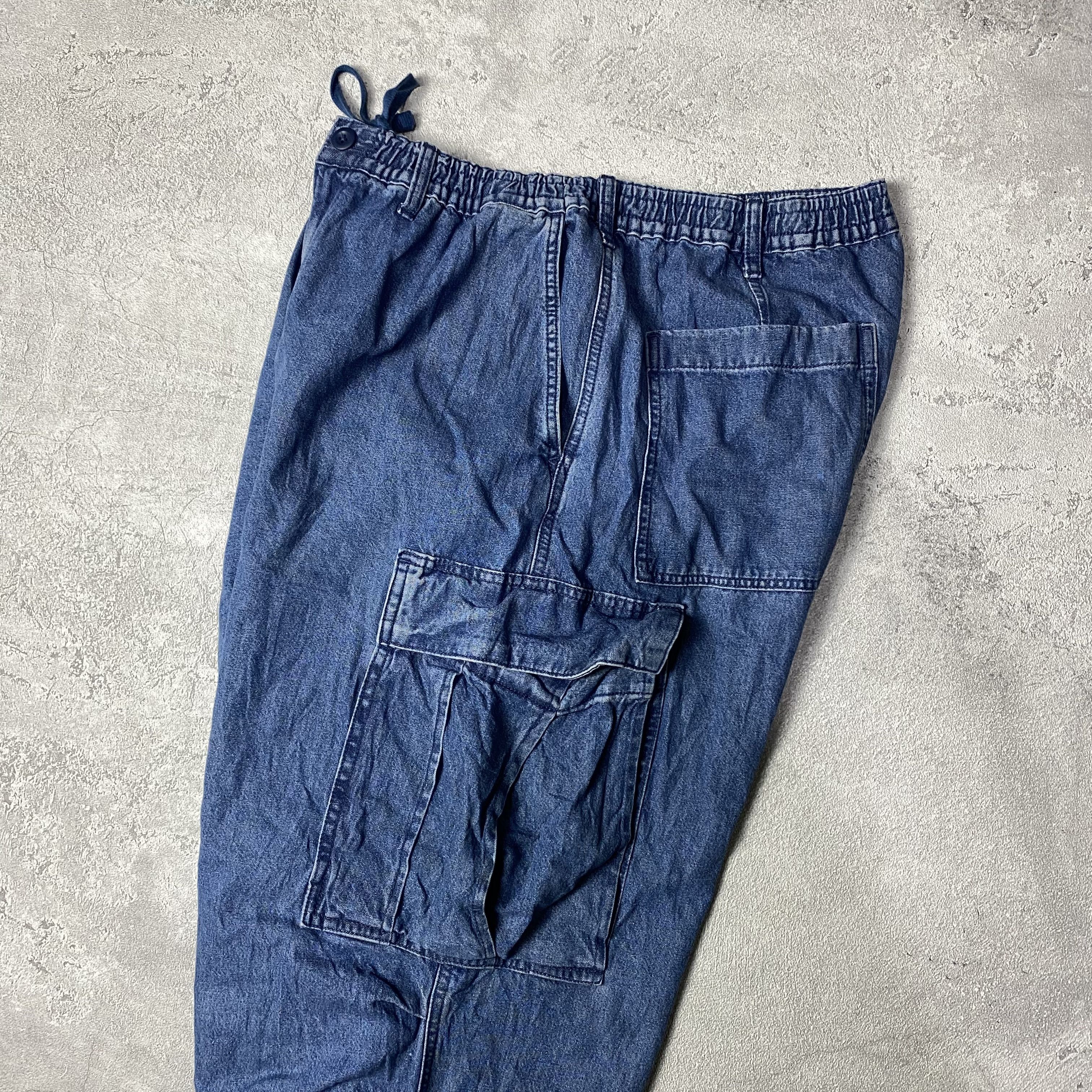 GU × Japanese Brand × Yohji Yamamoto Gu Ballon Parachute Cargo Yohji Yamamoto Style Pants Size US 36 / EU 52 - 5 Thumbnail