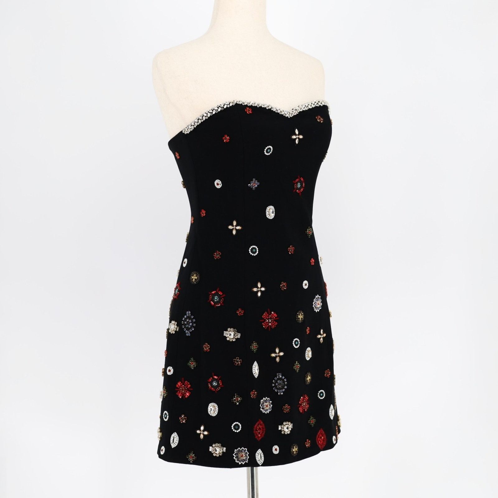 Alice + Olivia Alice + Olivia Women Embellished Strapless Mini Dress US 4 Size S / US 4 / IT 40 - 8 Thumbnail
