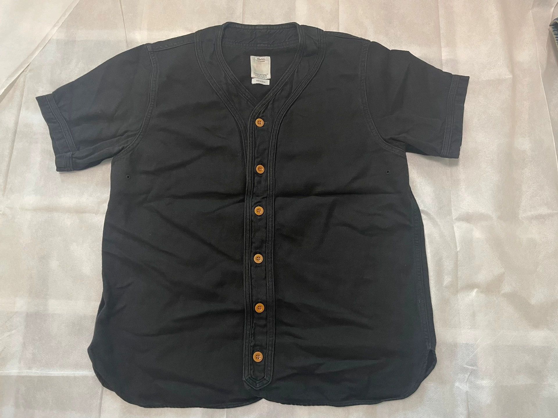 Visvim VISVIM DUGOUT SHIRT S/S INDIGO STRIPE | Grailed