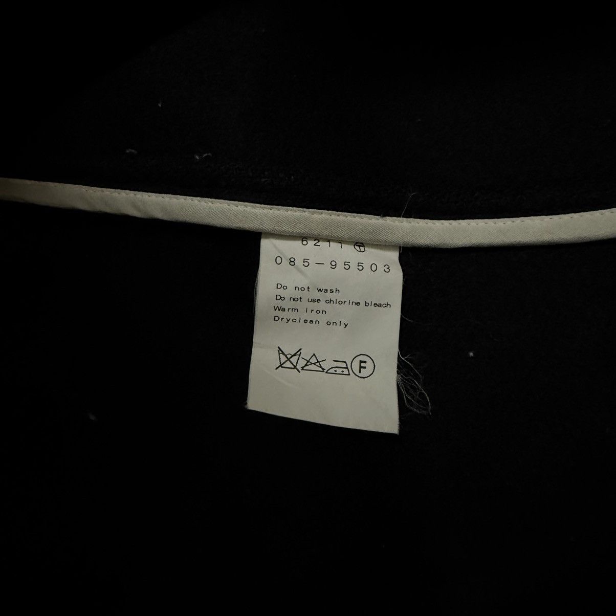 Japanese Brand Violet Buffalo Wallows Hoodie Duffle Jacket Wool Size US S / EU 44-46 / 1 - 7 Thumbnail