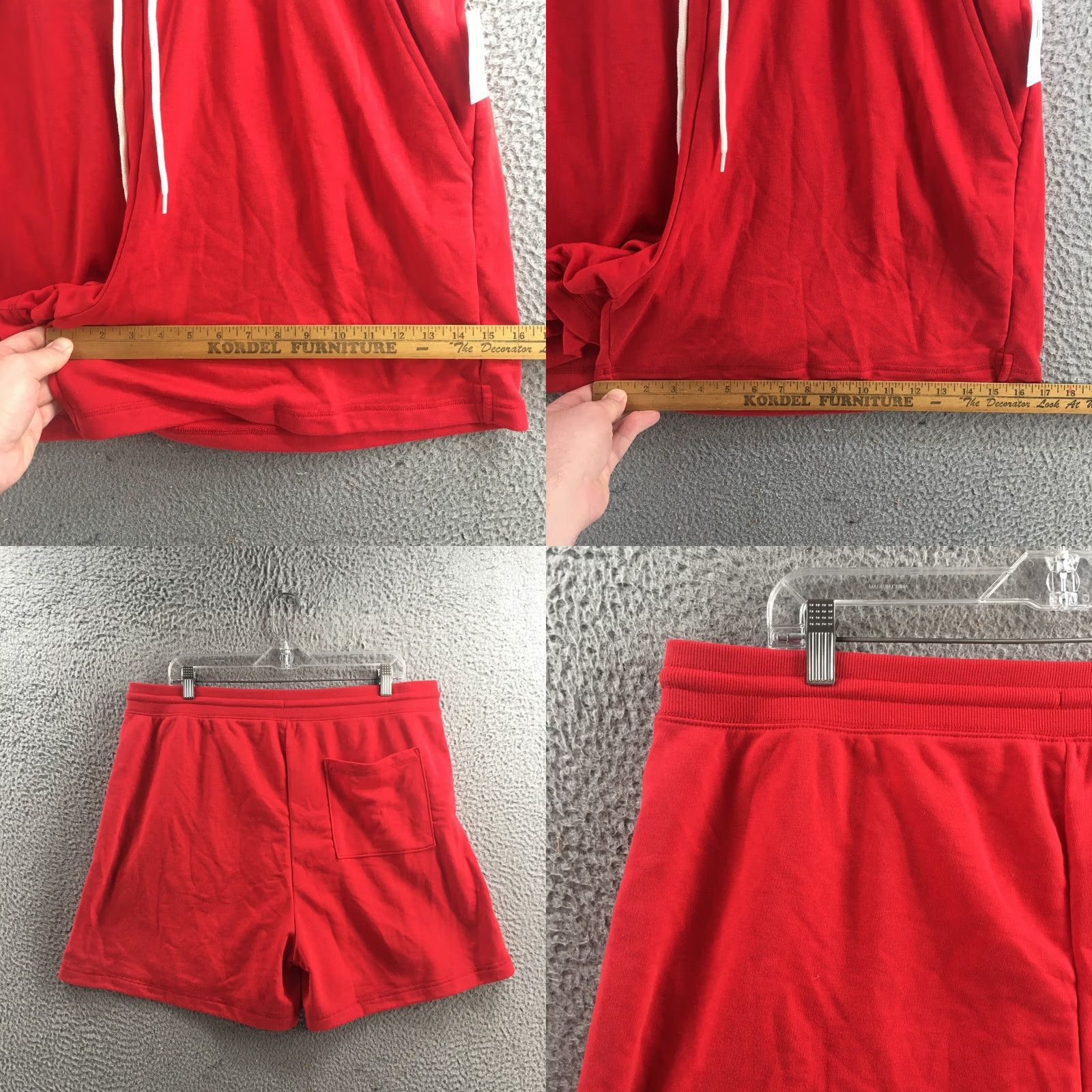 Old Navy Old Navy Sweatshorts Womens XL Red High Rise Drawstring Pull On NEW Size ONE SIZE - 8 Thumbnail