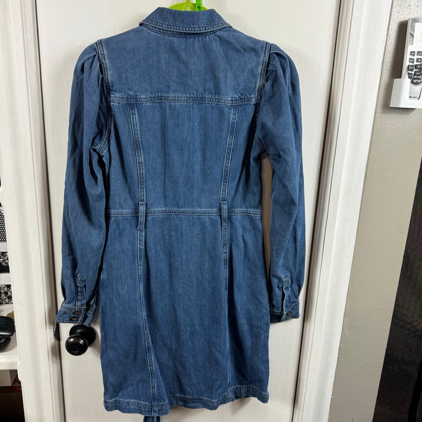 Boden Boden mid vintage Puff Sleeve Denim Mini Dress. Size S / US 4 / IT 40 - 8 Thumbnail